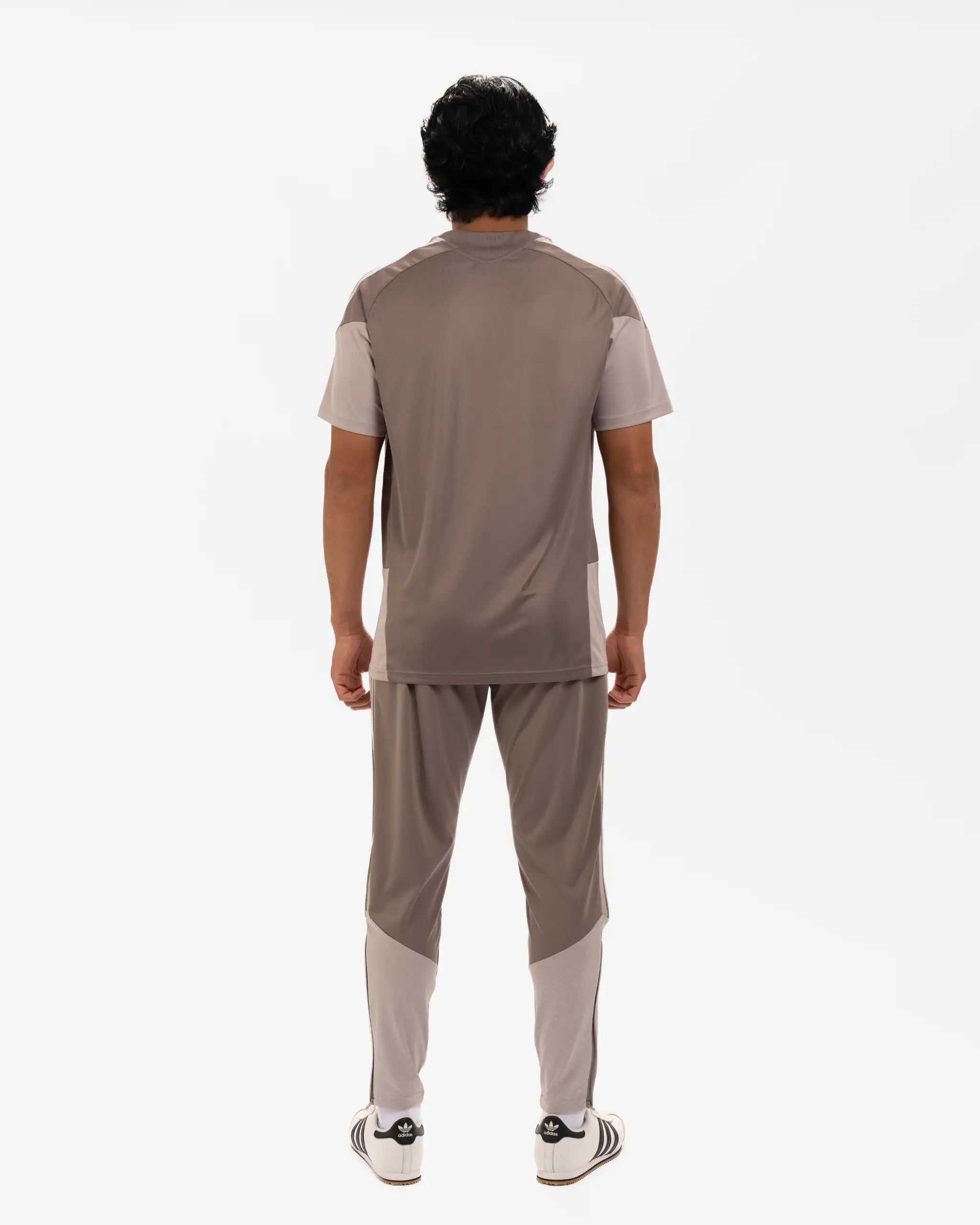 Newcastle United adidas 26/27 Coach's Range Beige Trackpants