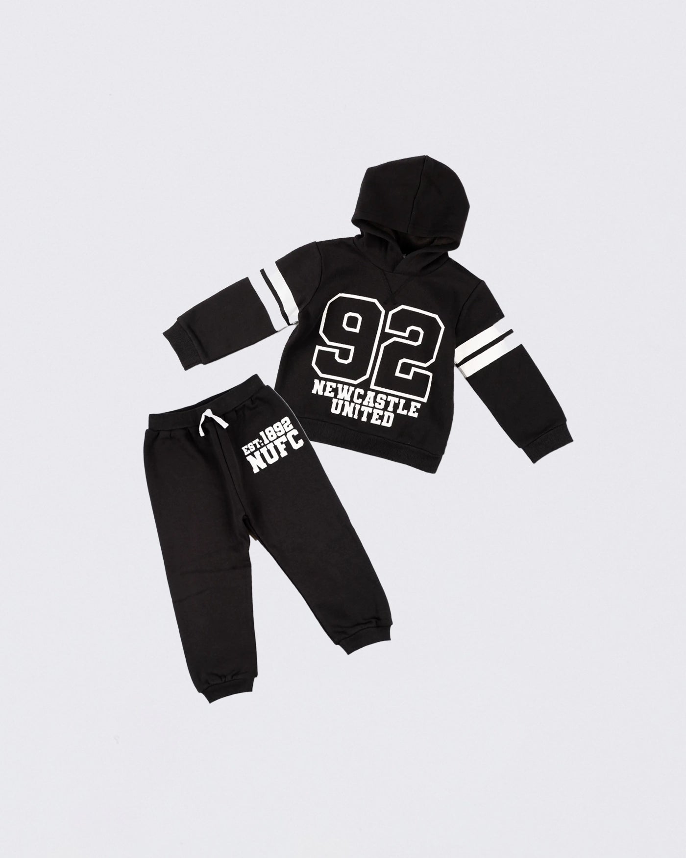 Newcastle United Kids' Black Hooded Tracksuit