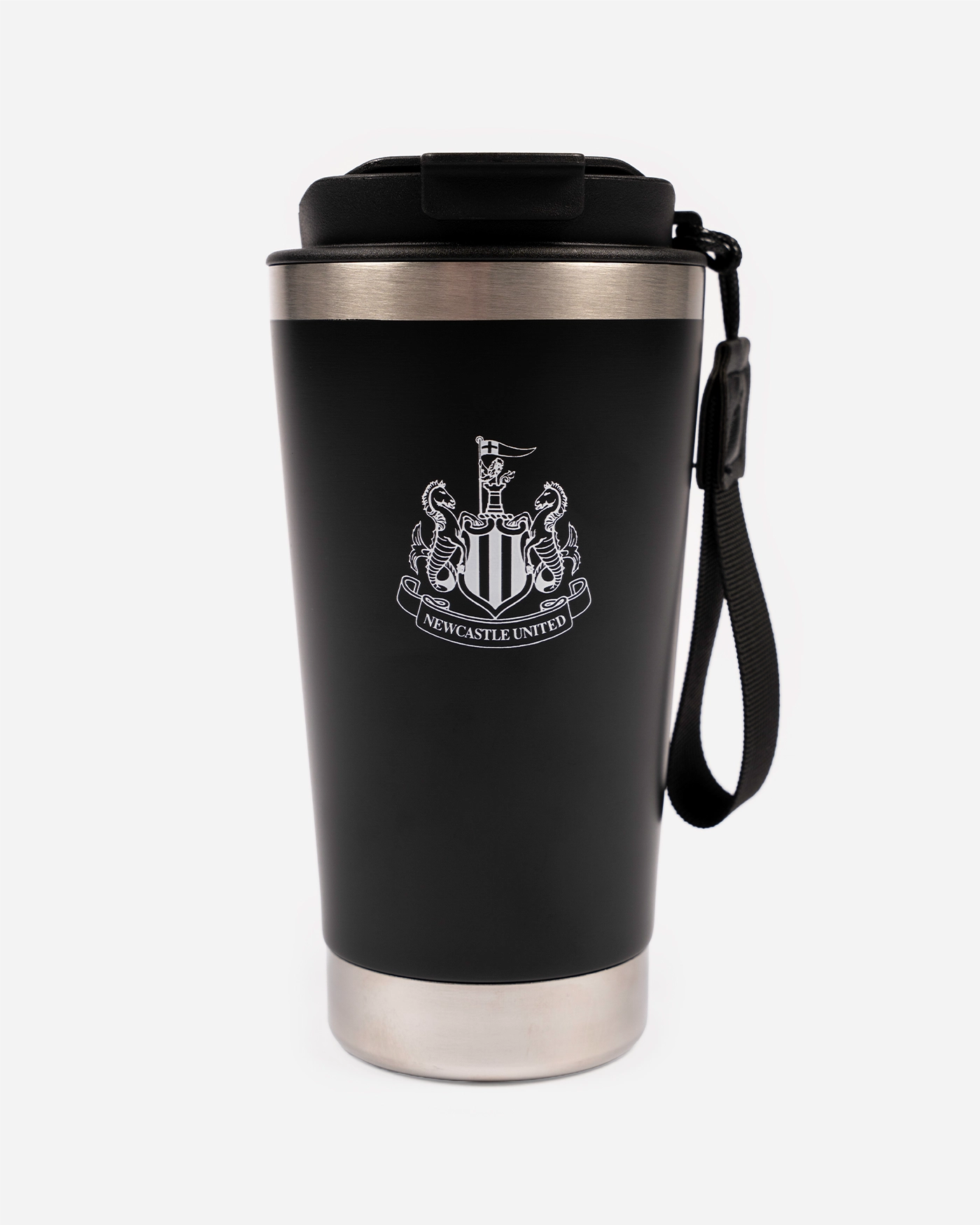 Newcastle United Black Travel Mug