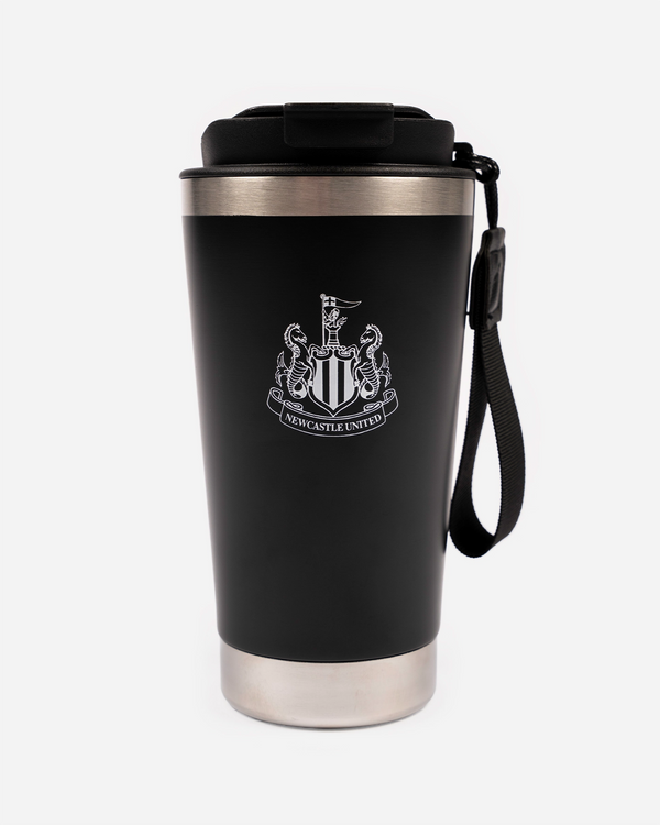 Newcastle United Black Travel Mug