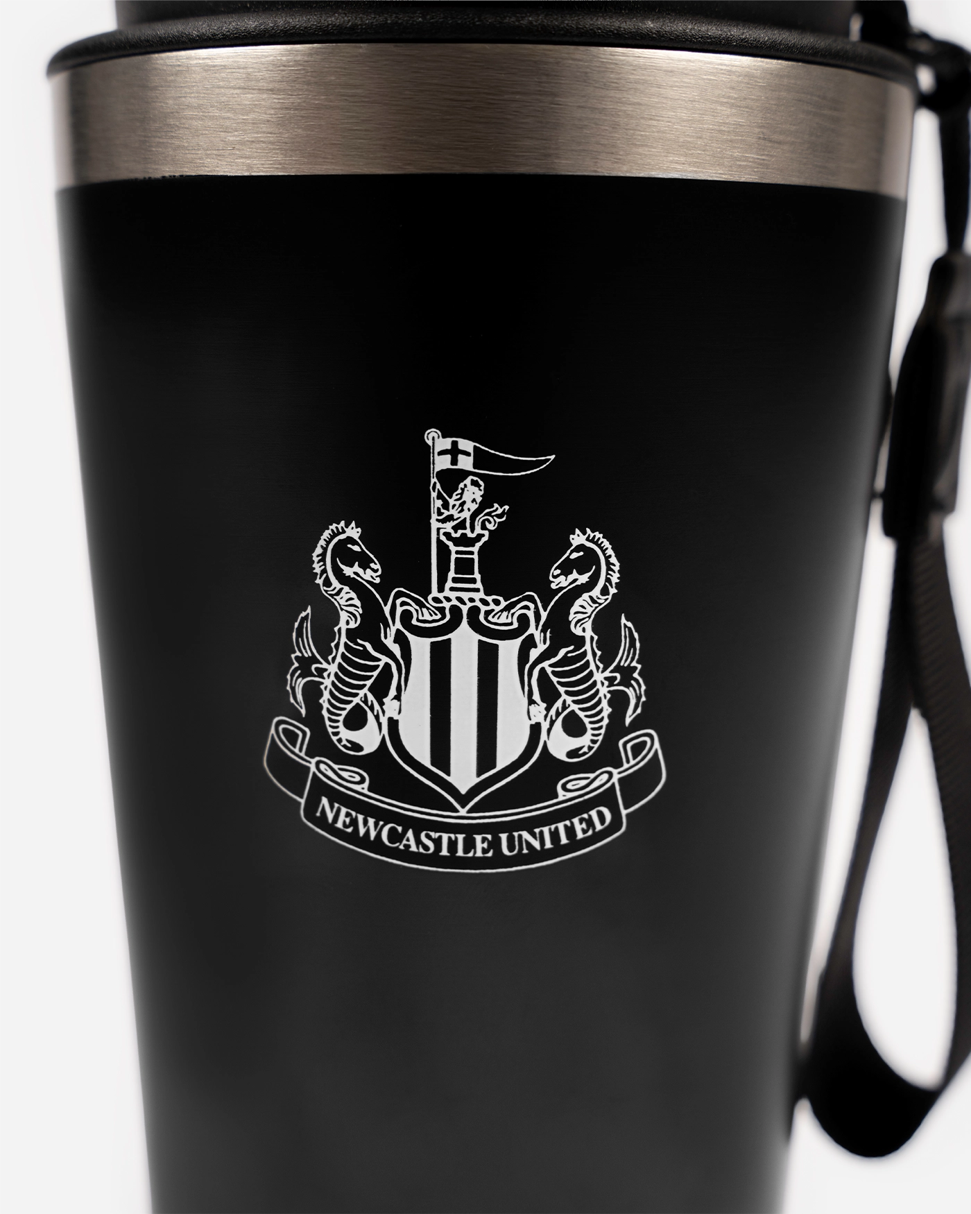 Newcastle United Black Travel Mug