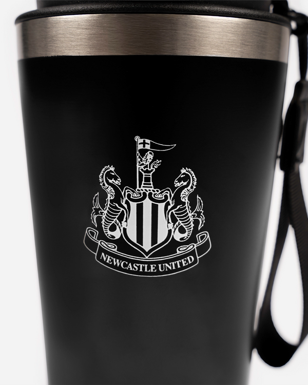 Newcastle United Black Travel Mug