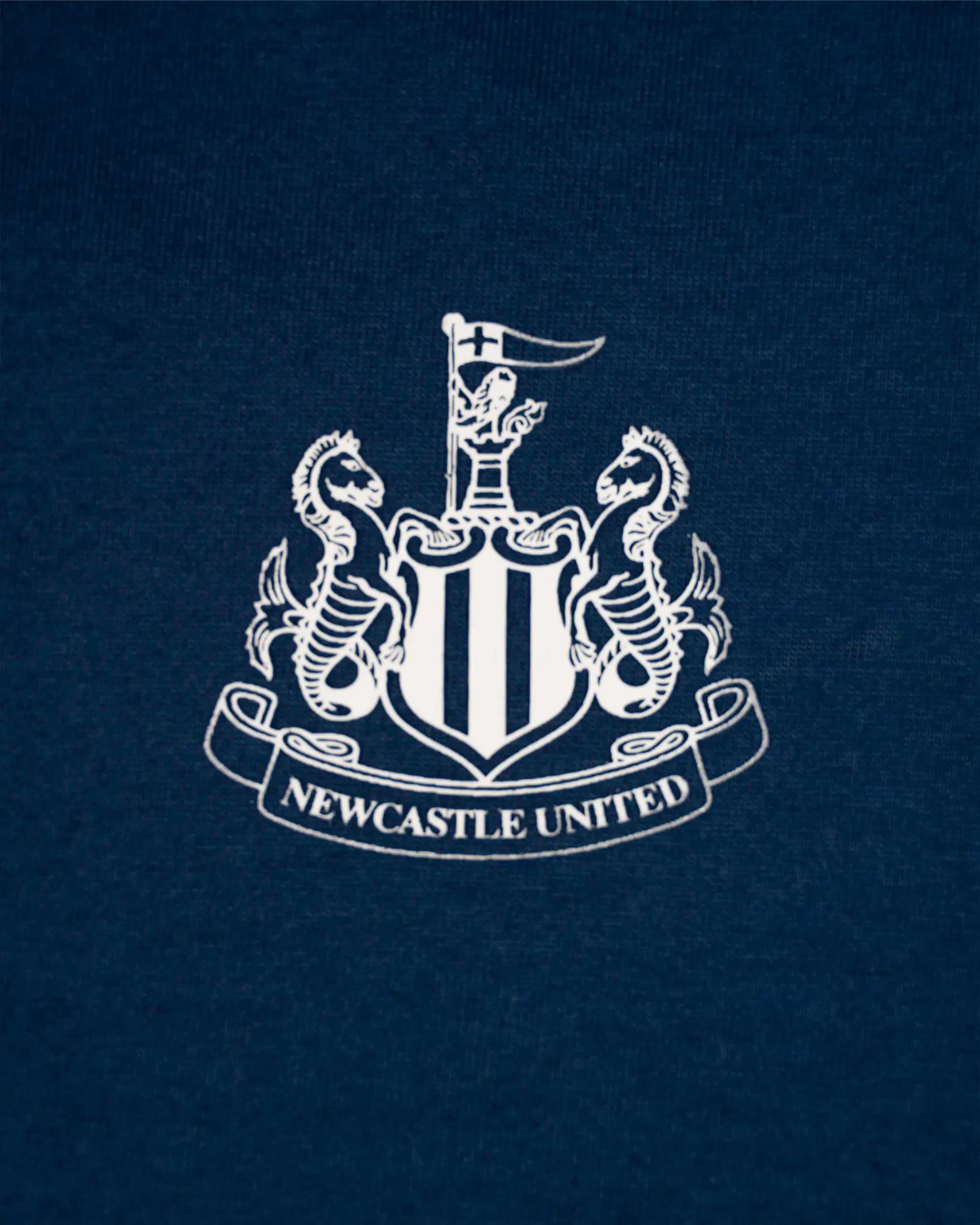 Newcastle United Boy's Navy NUFC Print T-Shirt