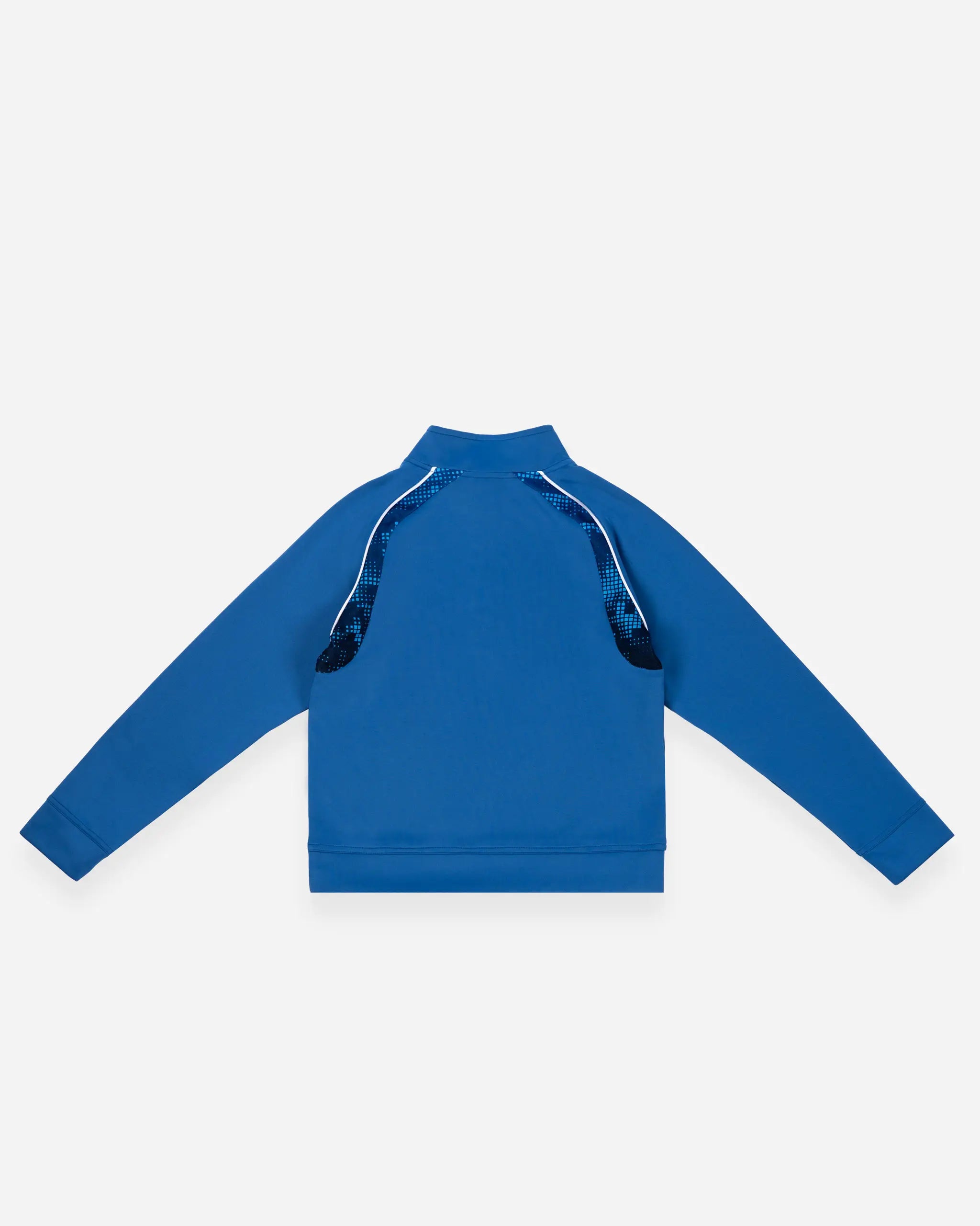 Newcastle United Kids' Blue Tech Poly 1/4 Zip Track Top