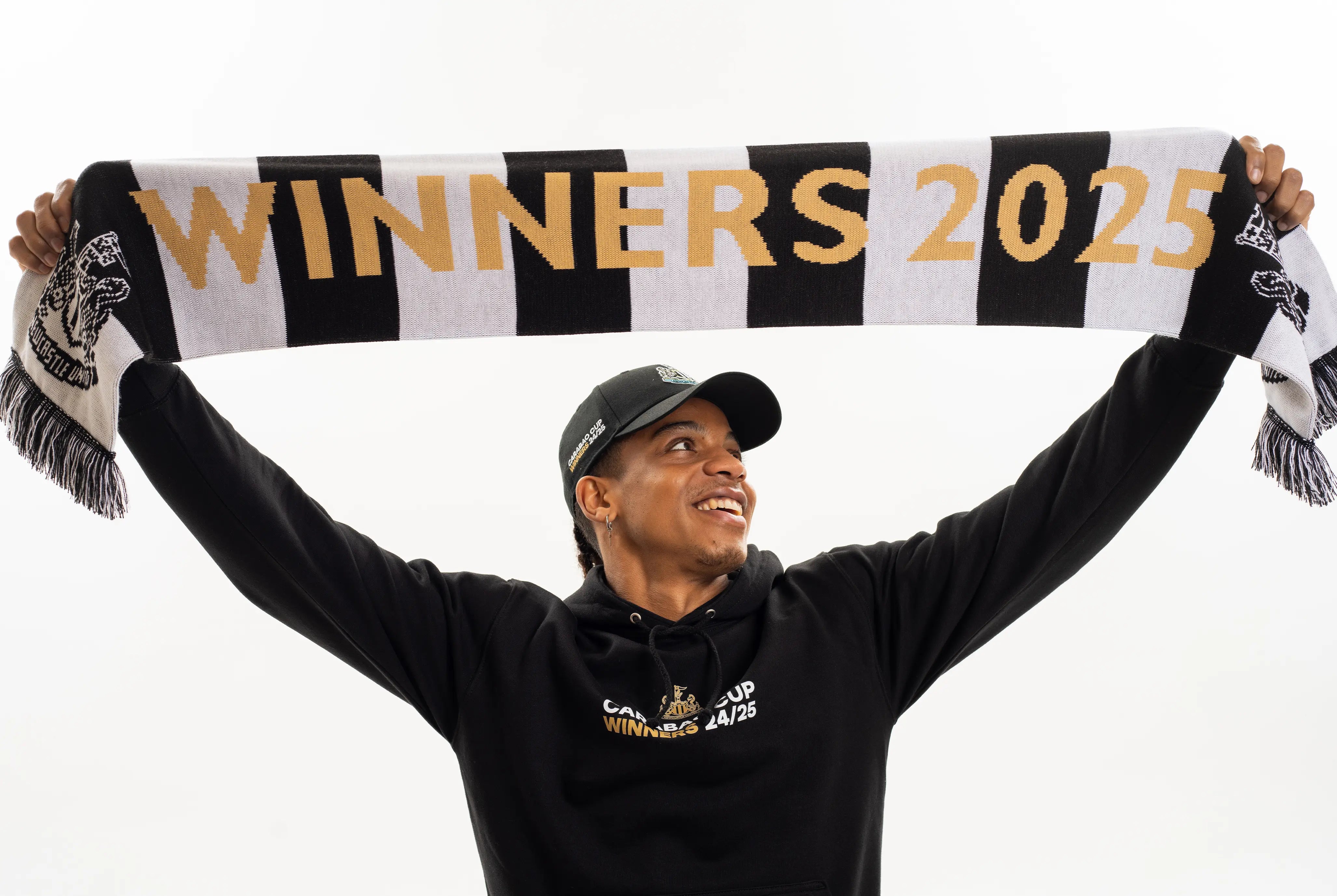 Newcastle United Carabao Cup 2025 Winners Scarf