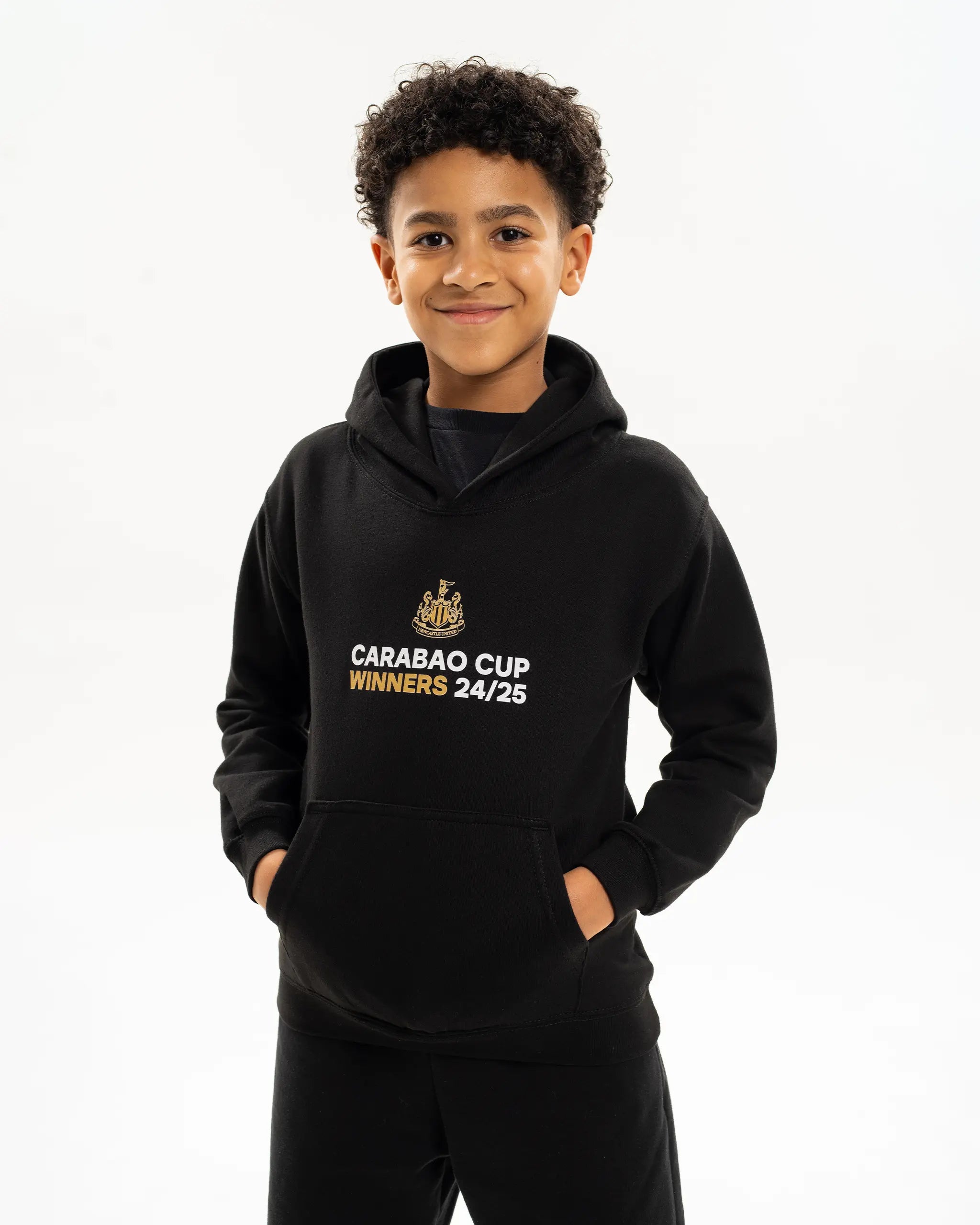 Newcastle United Kids' Carabao Cup 2025 Winners Hoodie