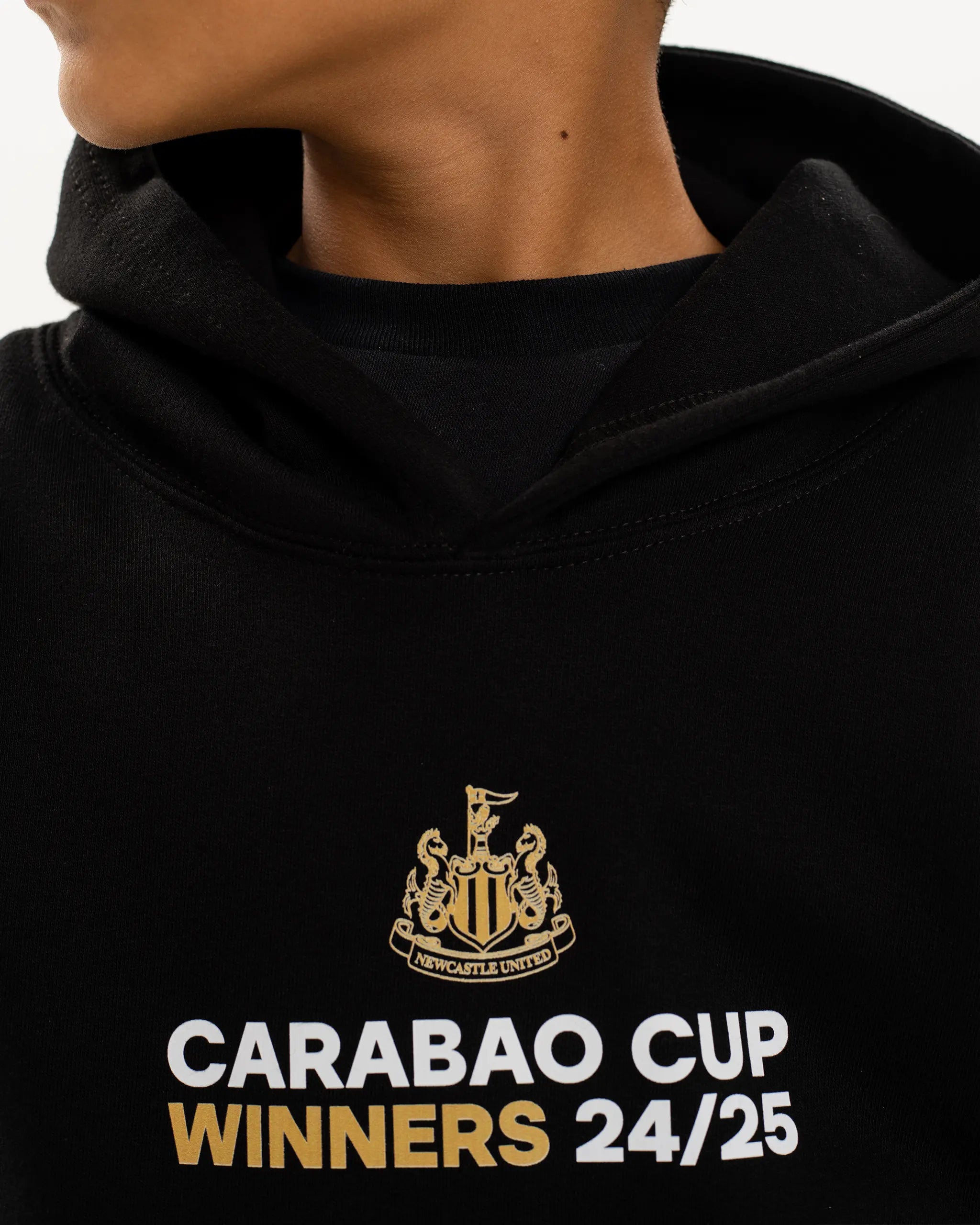 Newcastle United Kids' Carabao Cup 2025 Winners Hoodie