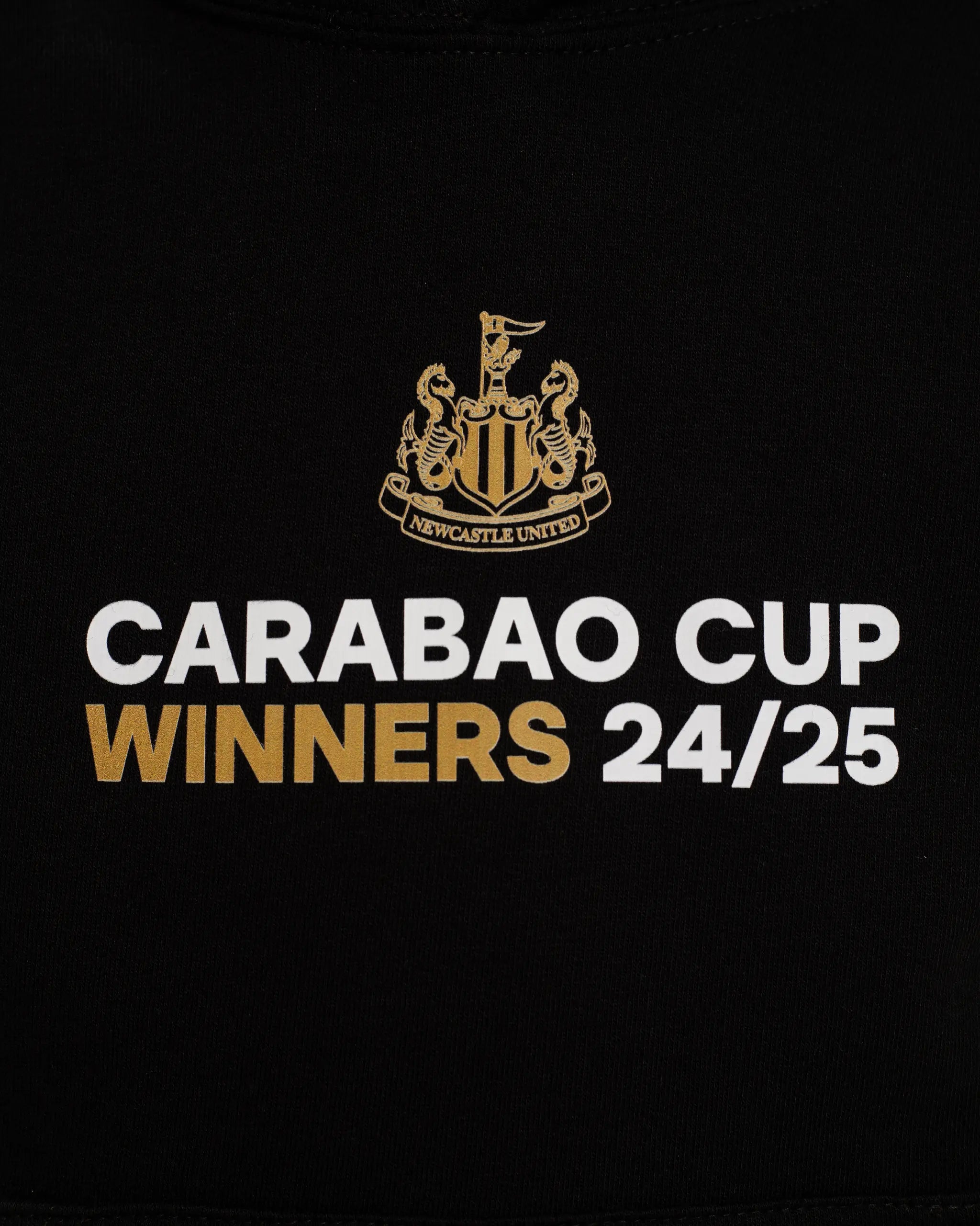 Newcastle United Kids' Carabao Cup 2025 Winners Hoodie