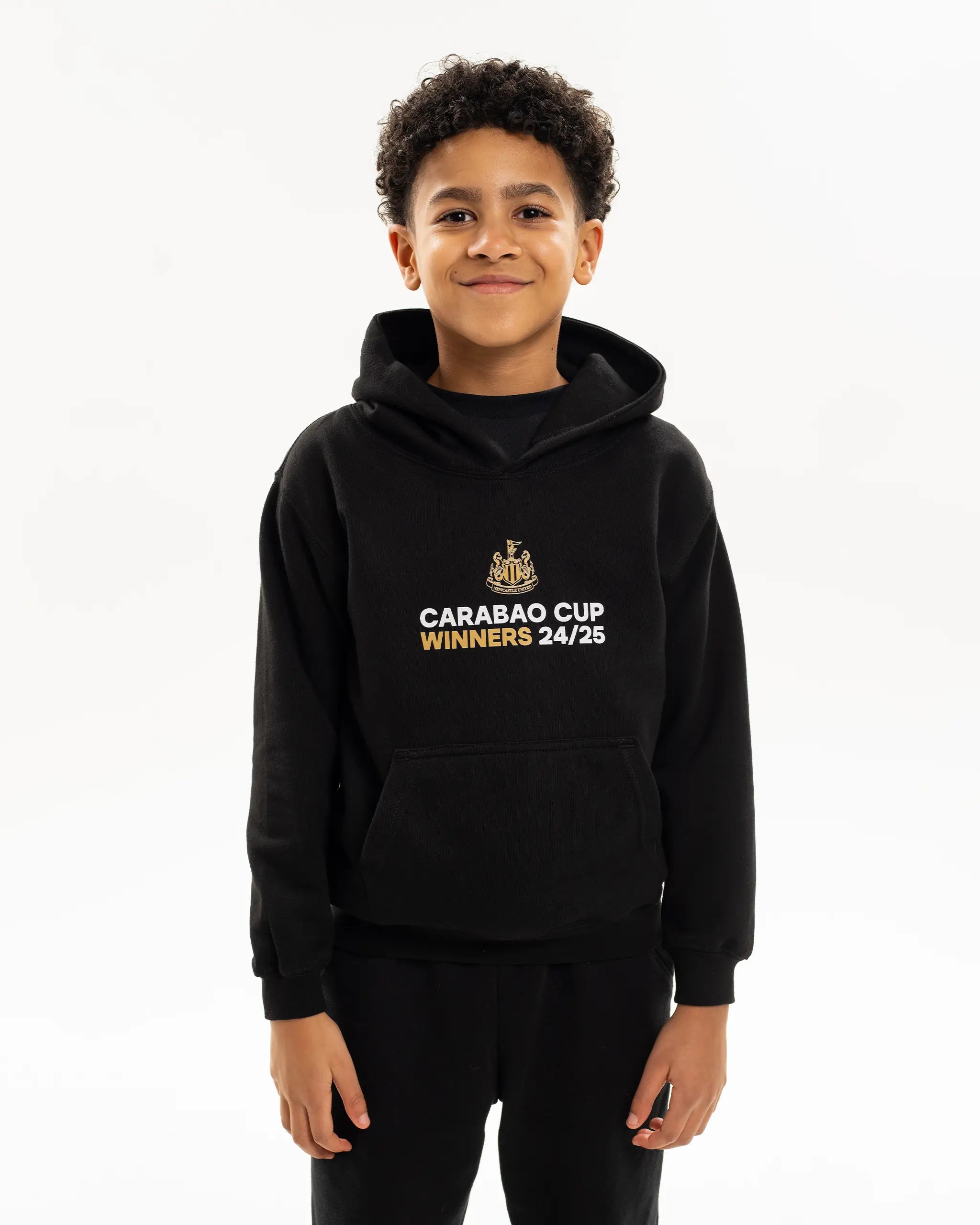 Newcastle United Kids' Carabao Cup 2025 Winners Hoodie