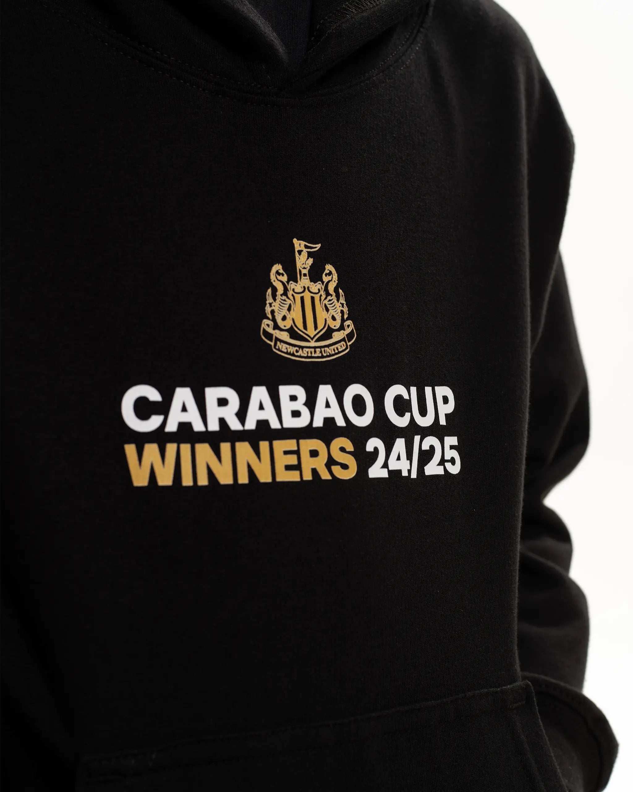 Newcastle United Kids' Carabao Cup 2025 Winners Hoodie