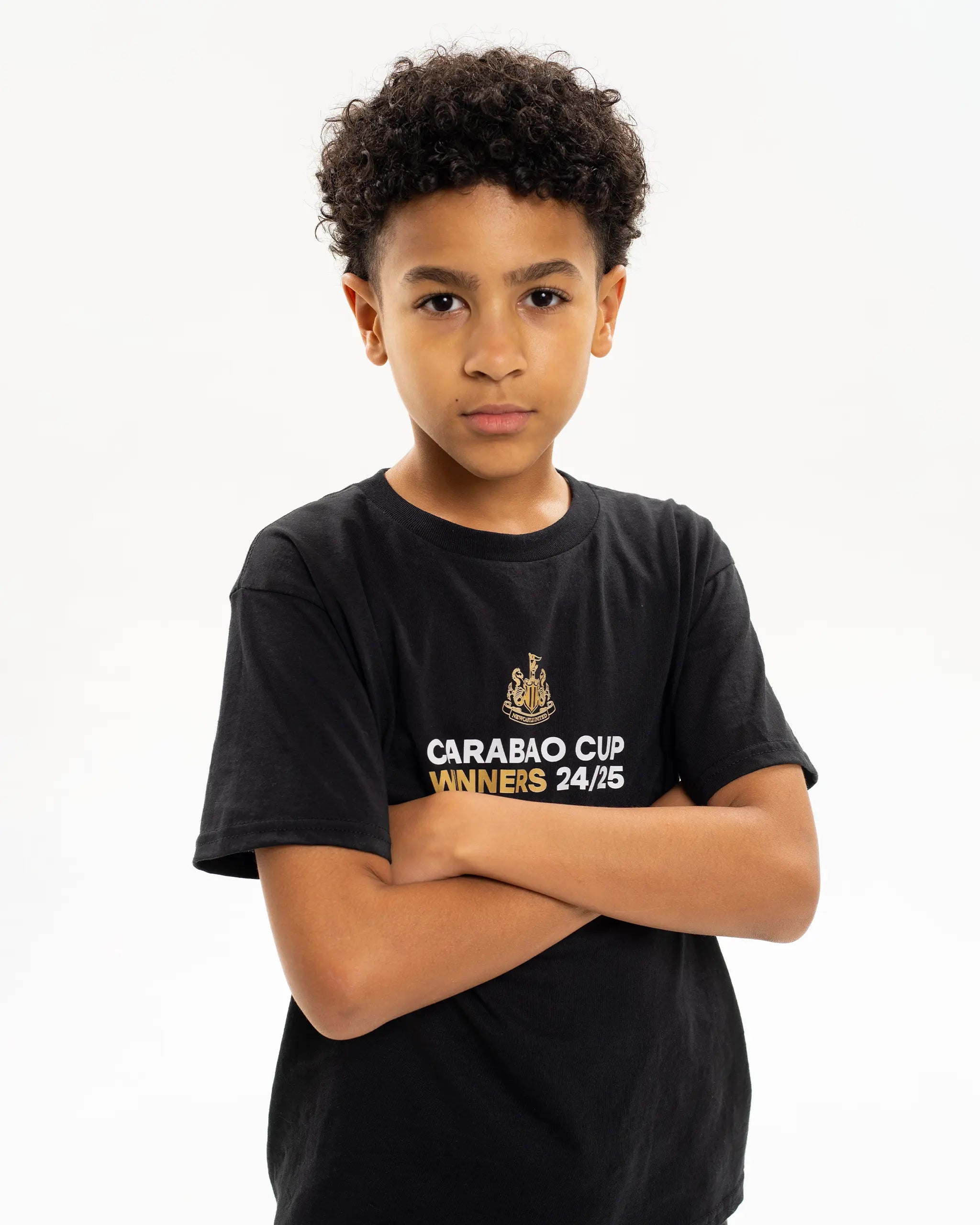 Newcastle United Kids' Carabao Cup 2025 Winners T-Shirt