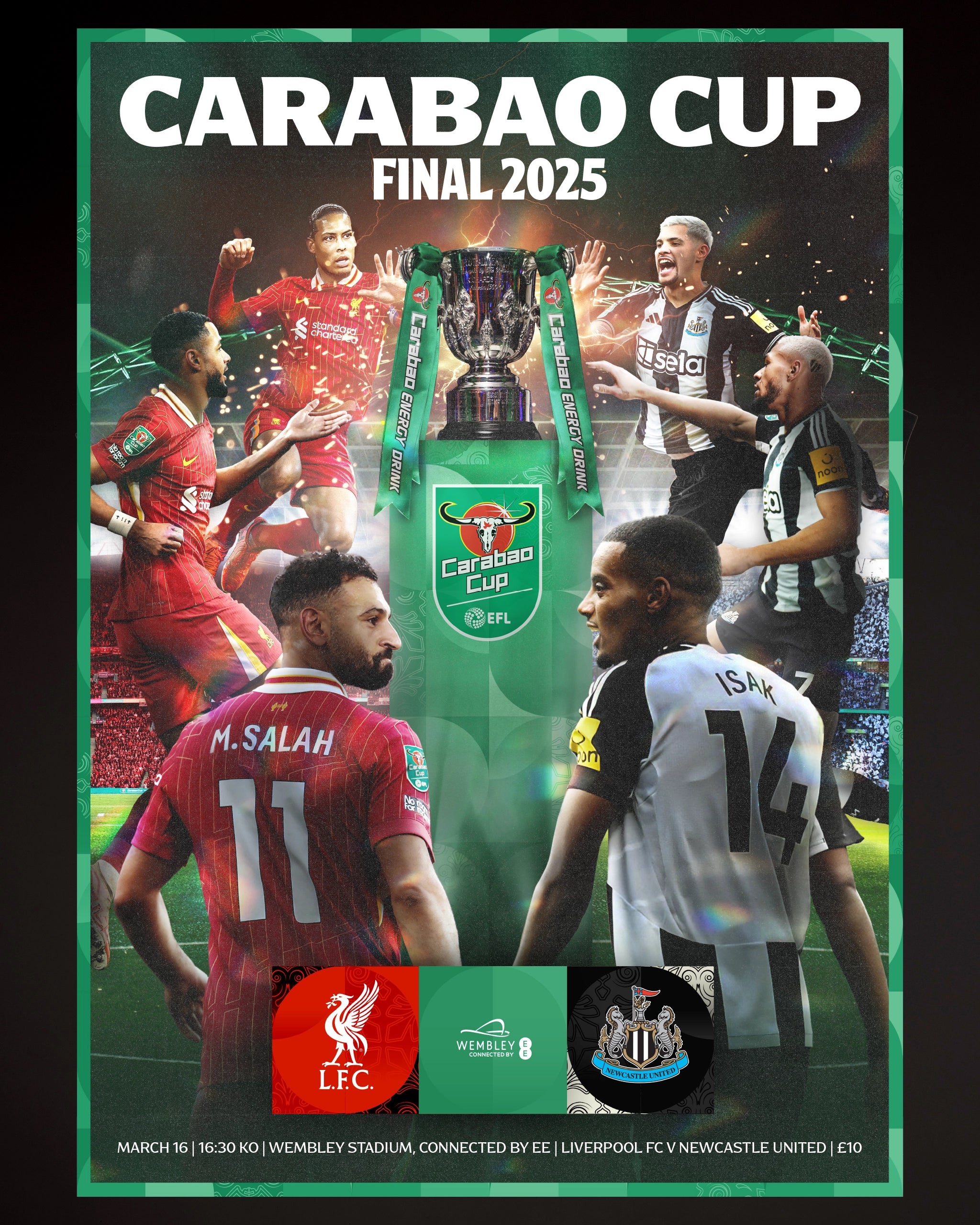 Carabao Cup Final Match Day Programme - Liverpool FC Vs Newcastle United