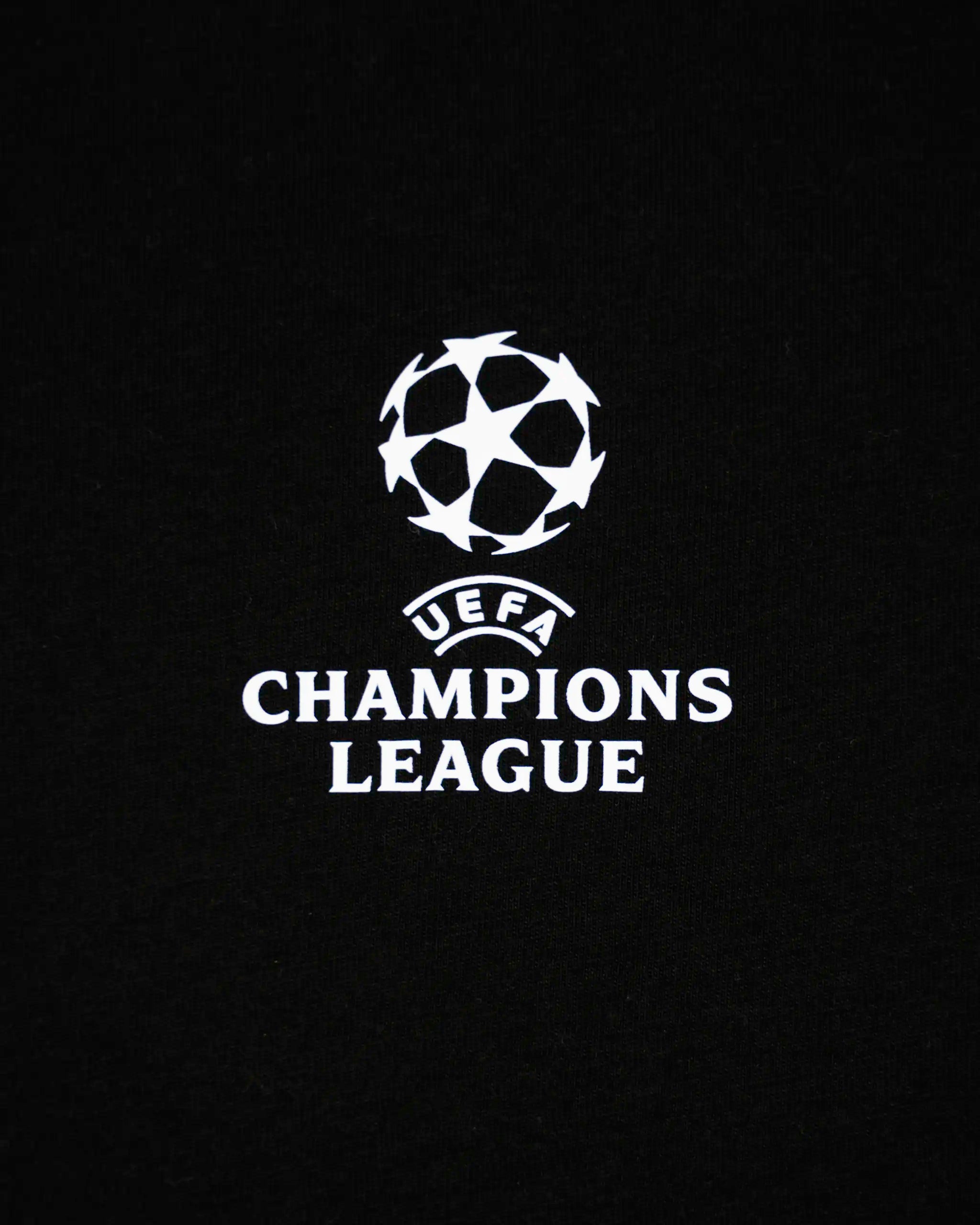 Newcastle United Champions League 25/26 Kids' Black T-Shirt
