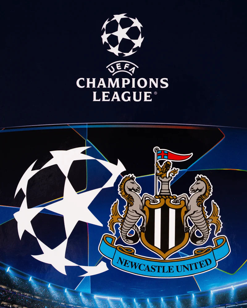 Newcastle United Champions League Mug & Notebook Bundle
