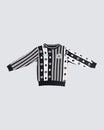 Newcastle United Kids Striped Christmas Jumper