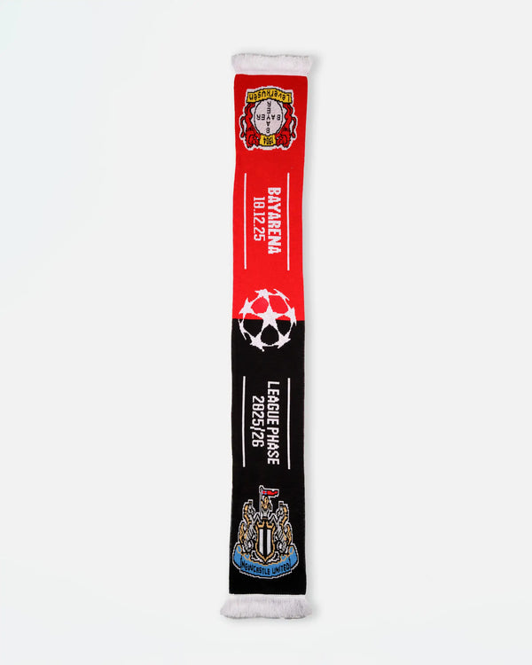 Newcastle United vs Leverkusen Scarf