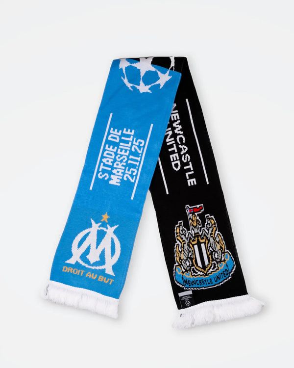 Newcastle United vs Marseille Scarf