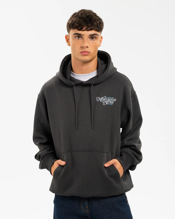 Newcastle United Men's Charcoal NUFC Adore Graphic Hoodie