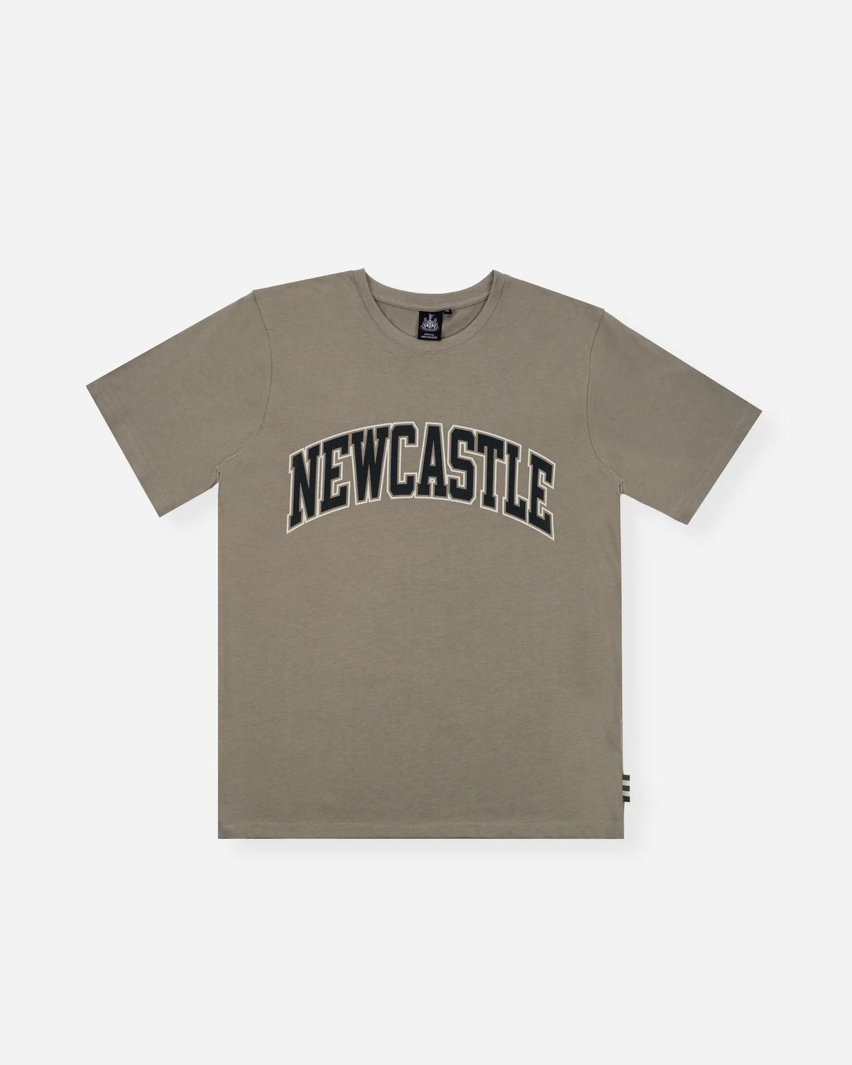 Newcastle United Men's Olive Green Graphic Crest T-Shirt