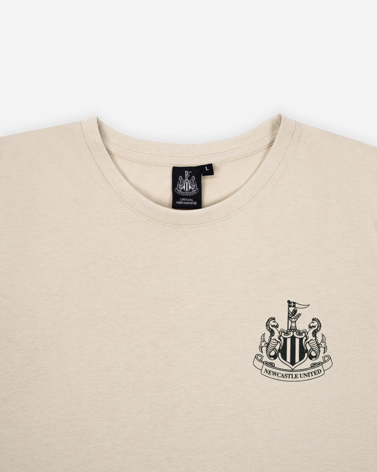 Newcastle United Men's Sand Graphic Crest T-Shirt