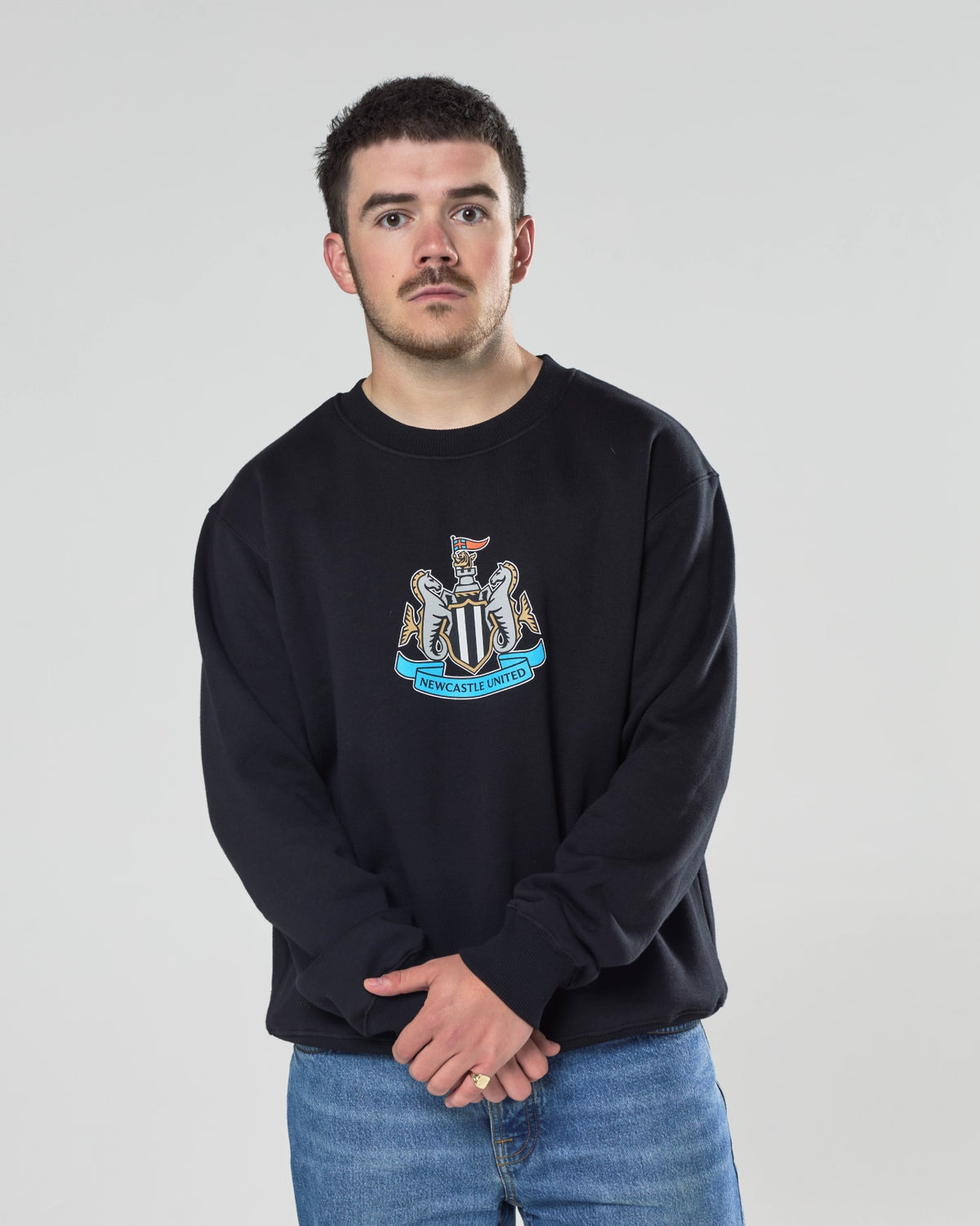 Newcastle United 1892 Made Black Crewneck Sweatshirt