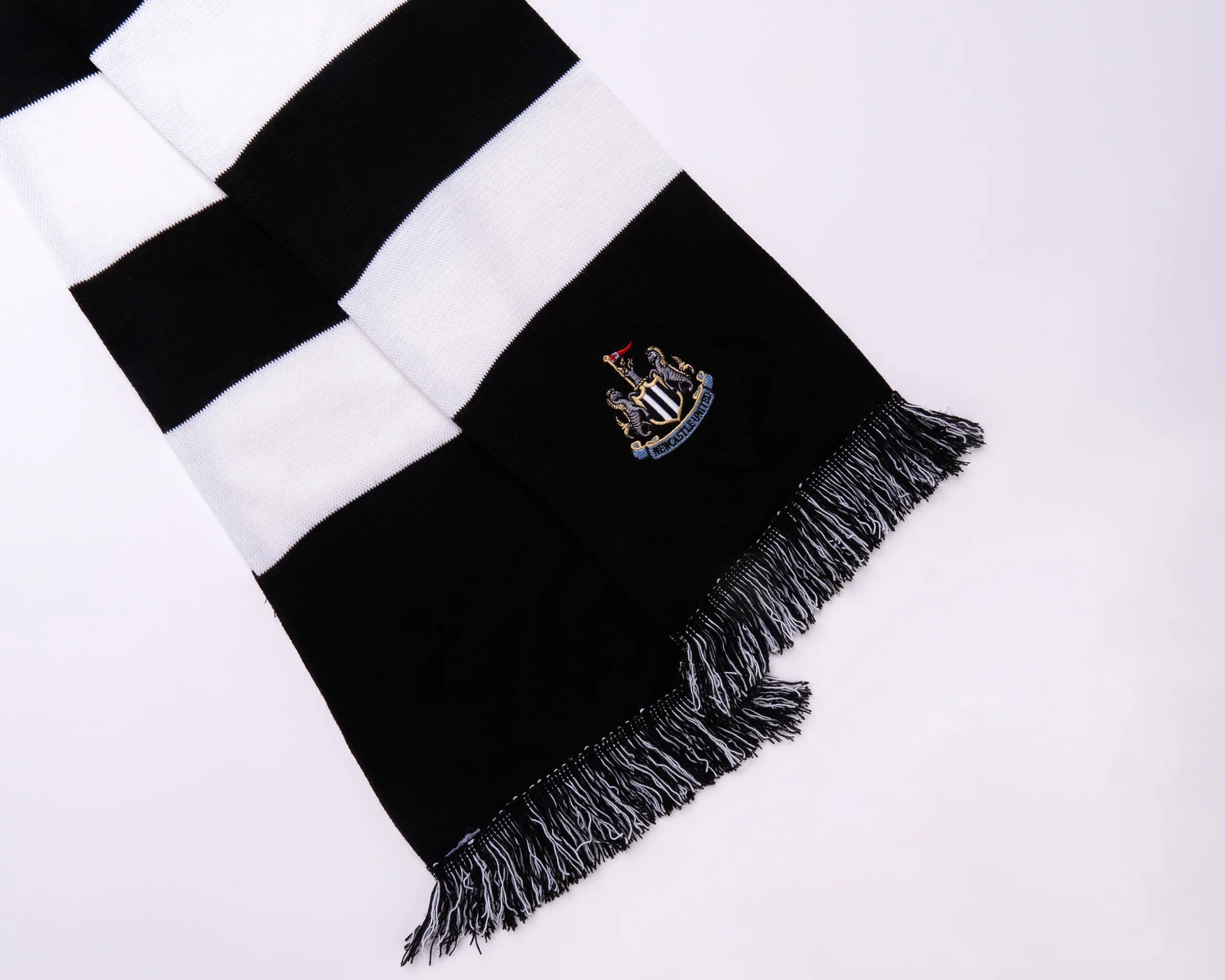 Newcastle United Embroidered Bar Scarf