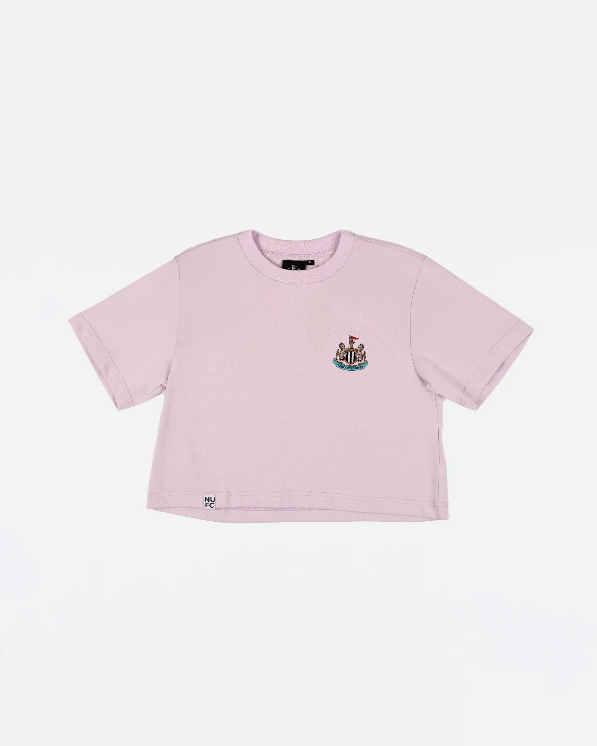 Newcastle United Women's St. James' Studio Lilac Cropped T-Shirt