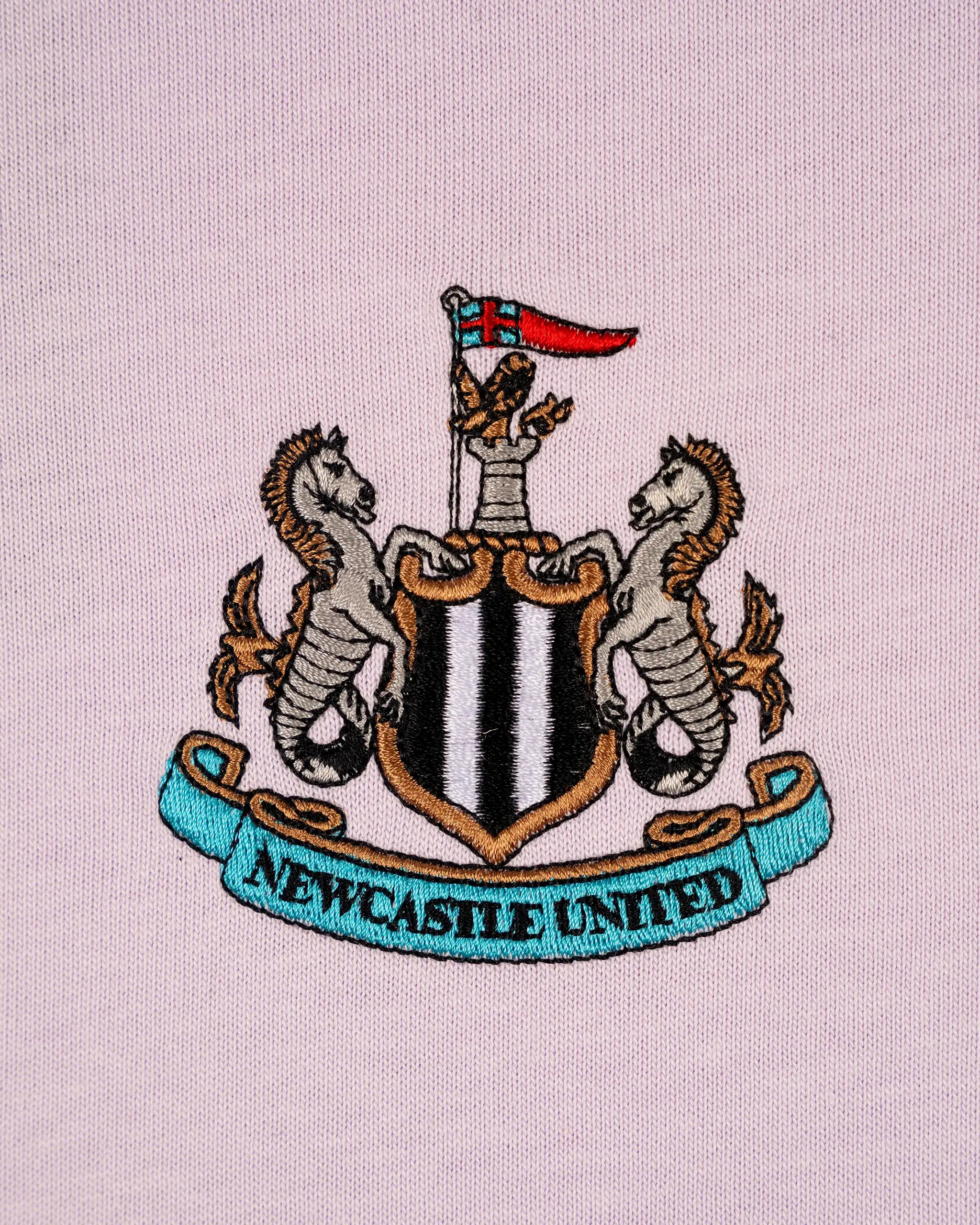 Newcastle United Women's St. James' Studio Lilac Cropped T-Shirt