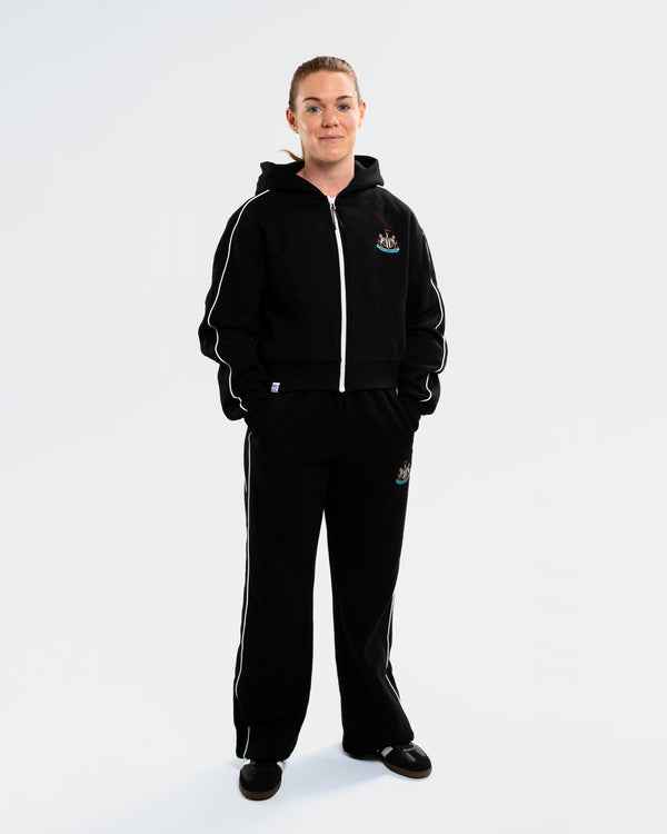 Newcastle United Women's St. James' Studio Black Wide Leg Joggers