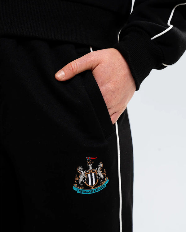 Newcastle United Women's St. James' Studio Black Wide Leg Joggers