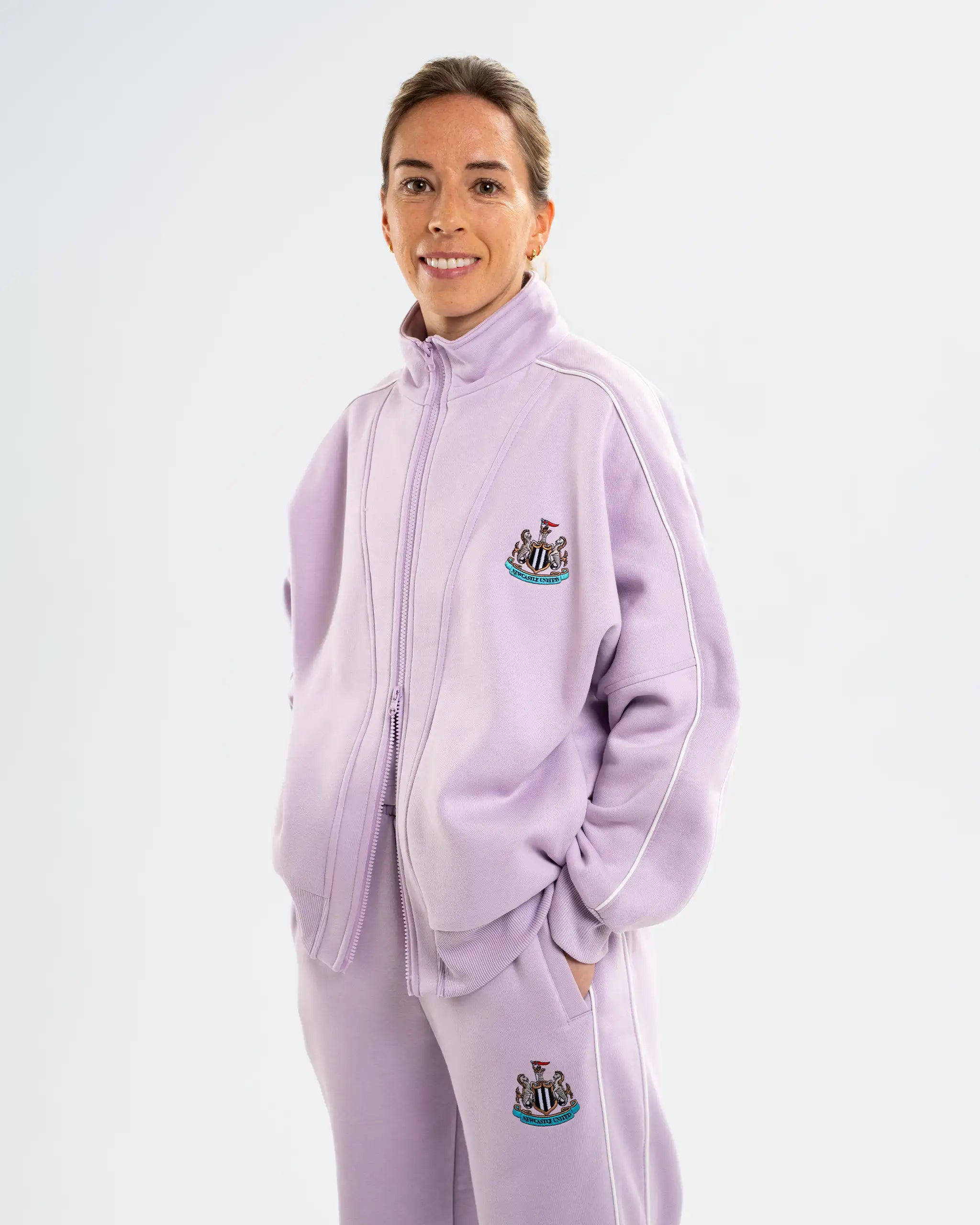 Newcastle United Women's St. James' Studio Lilac Jacket
