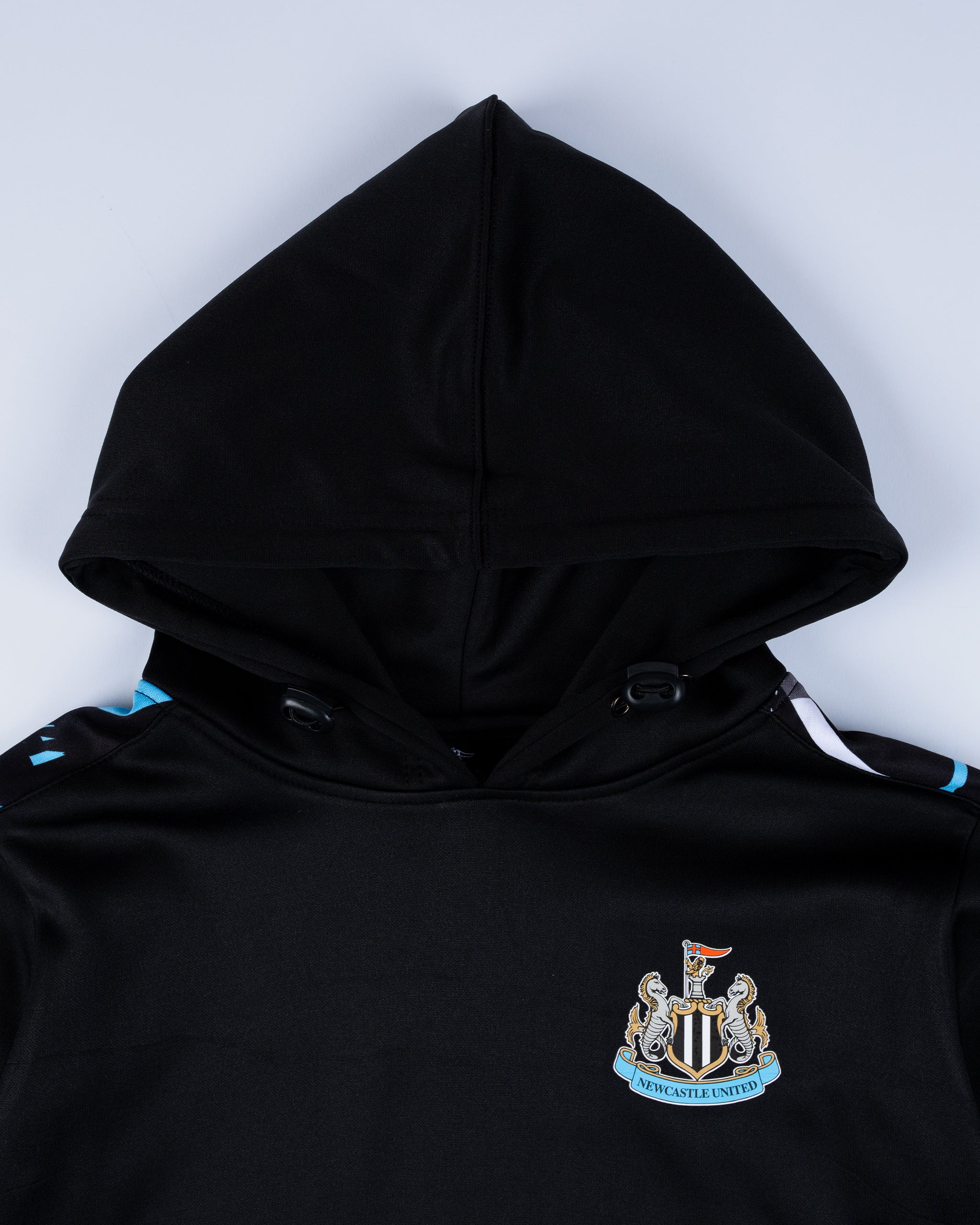 Newcastle United Kids Sleeve Patterned Hoodie
