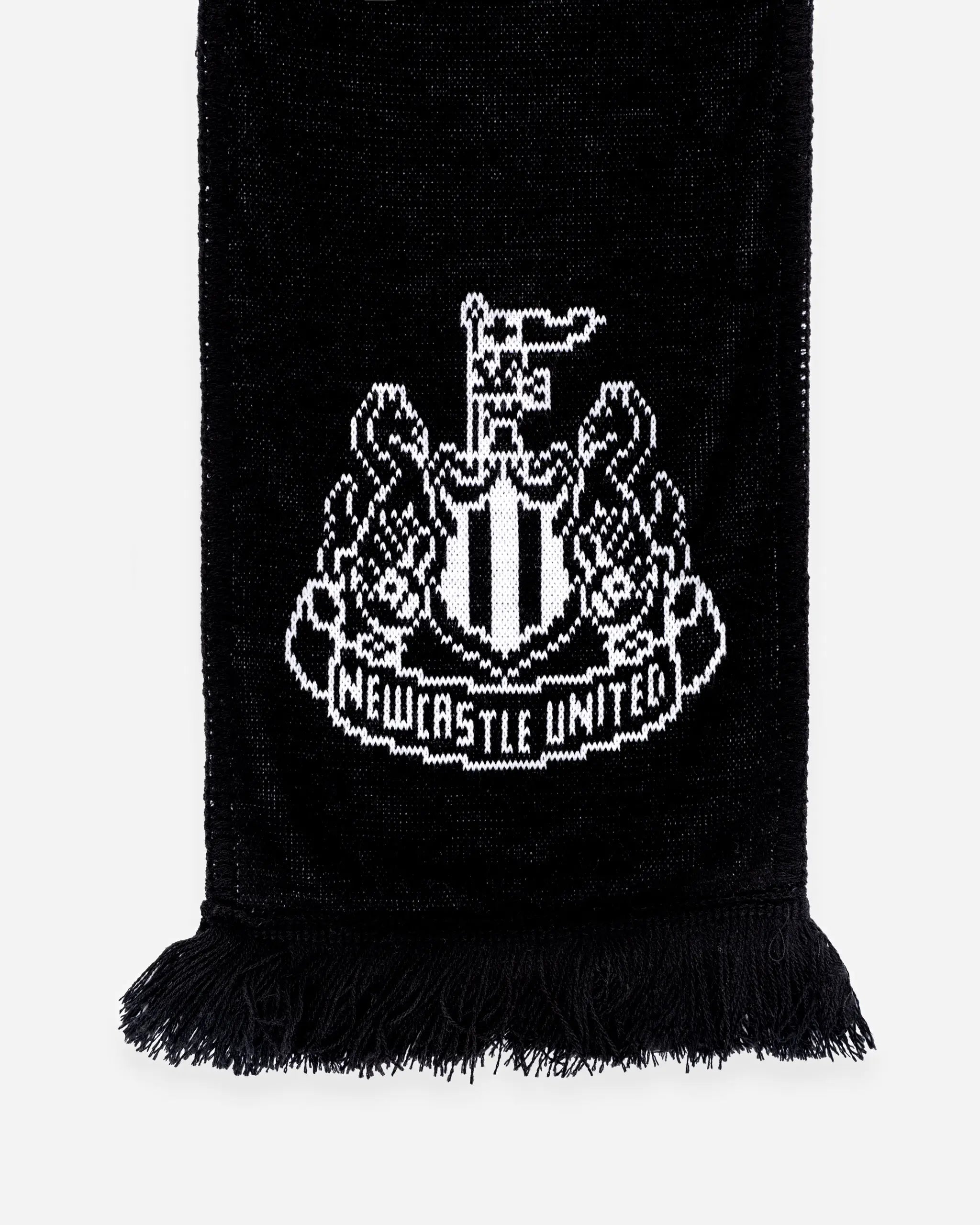 Newcastle United Black Fleece Scarf