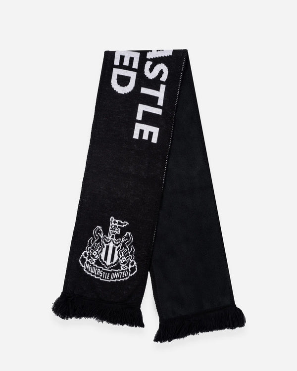 Newcastle United Black Fleece Scarf