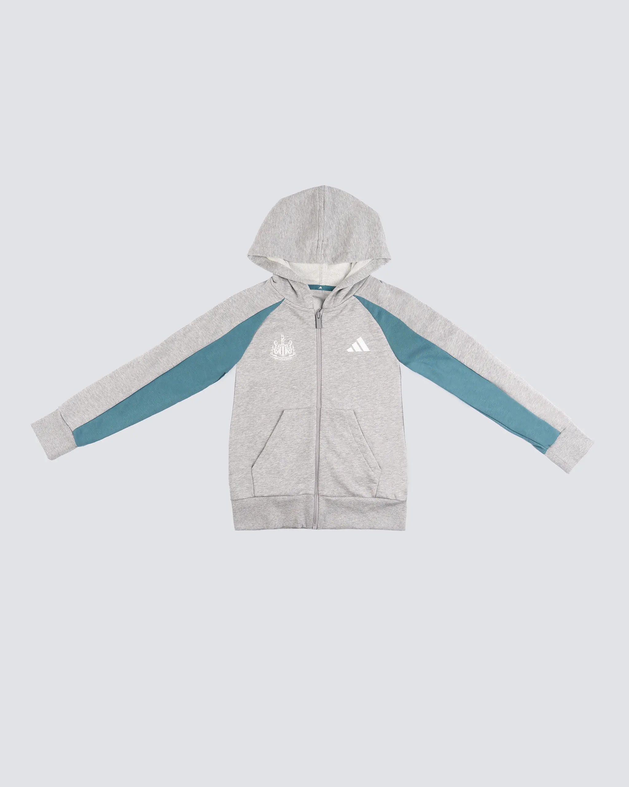Newcastle United adidas Kid's Grey and Teal Tracksuit