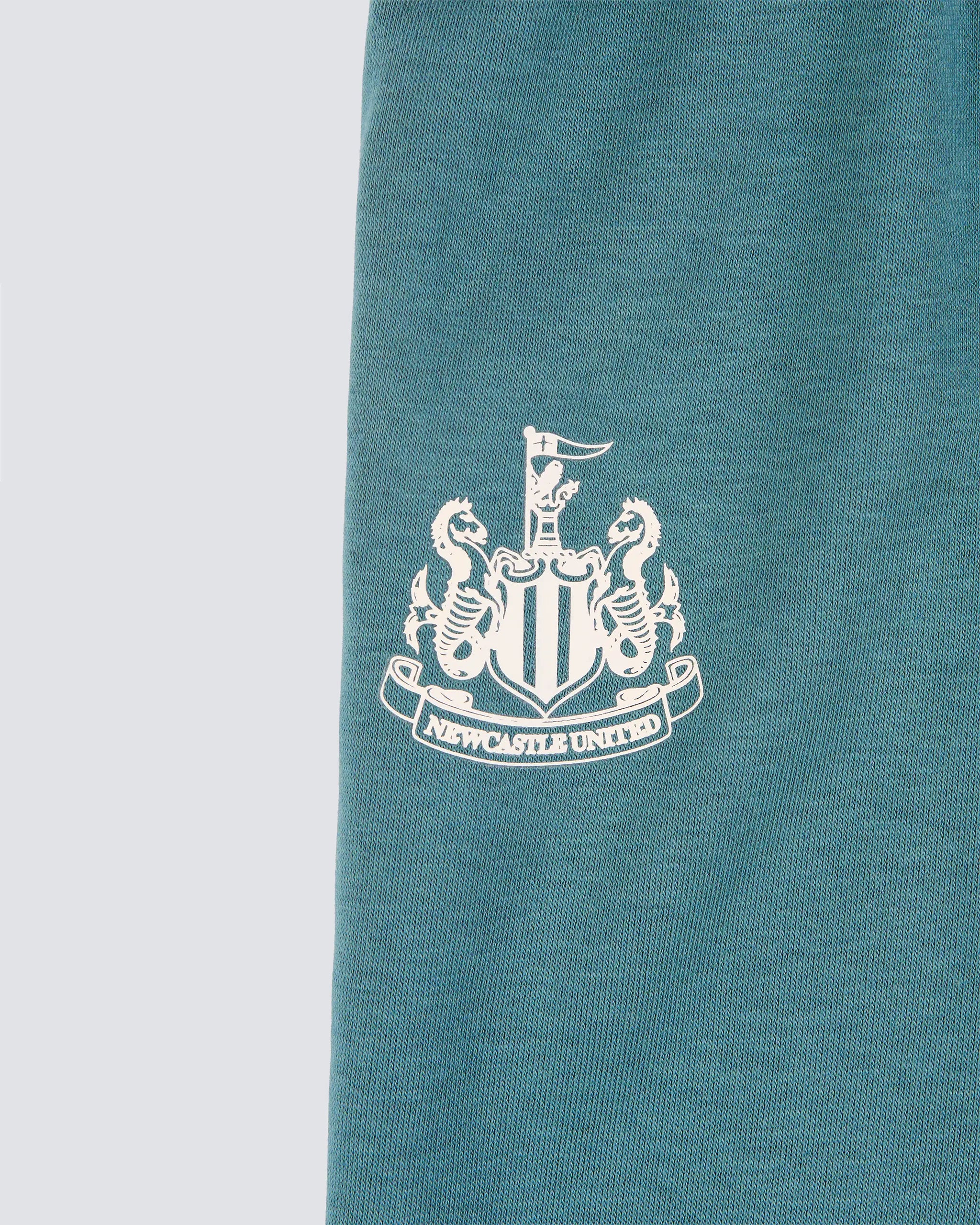 Newcastle United adidas Kid's Grey and Teal Tracksuit