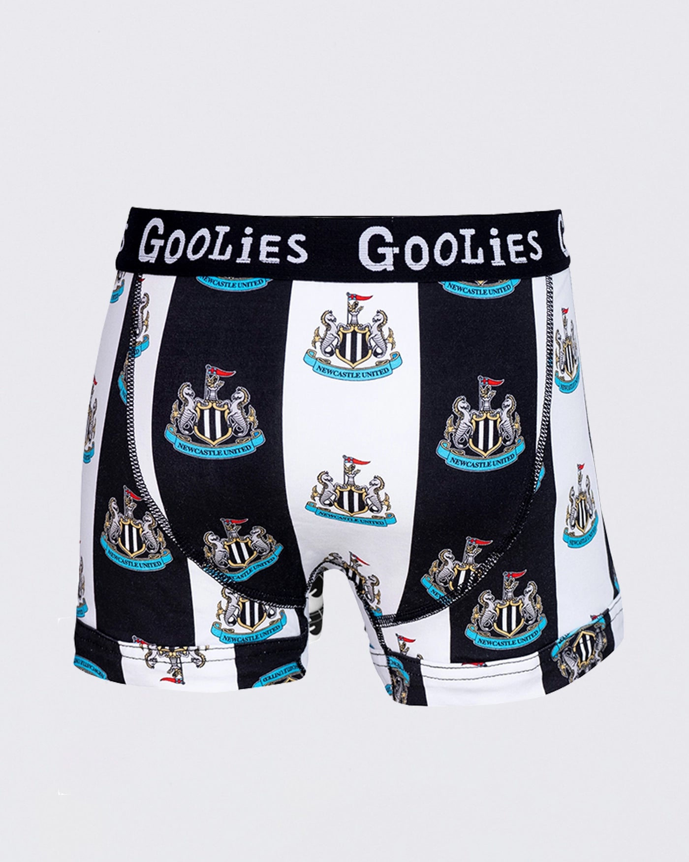 Newcastle United OddBalls Kids' Striped Goolies Boxer Shorts