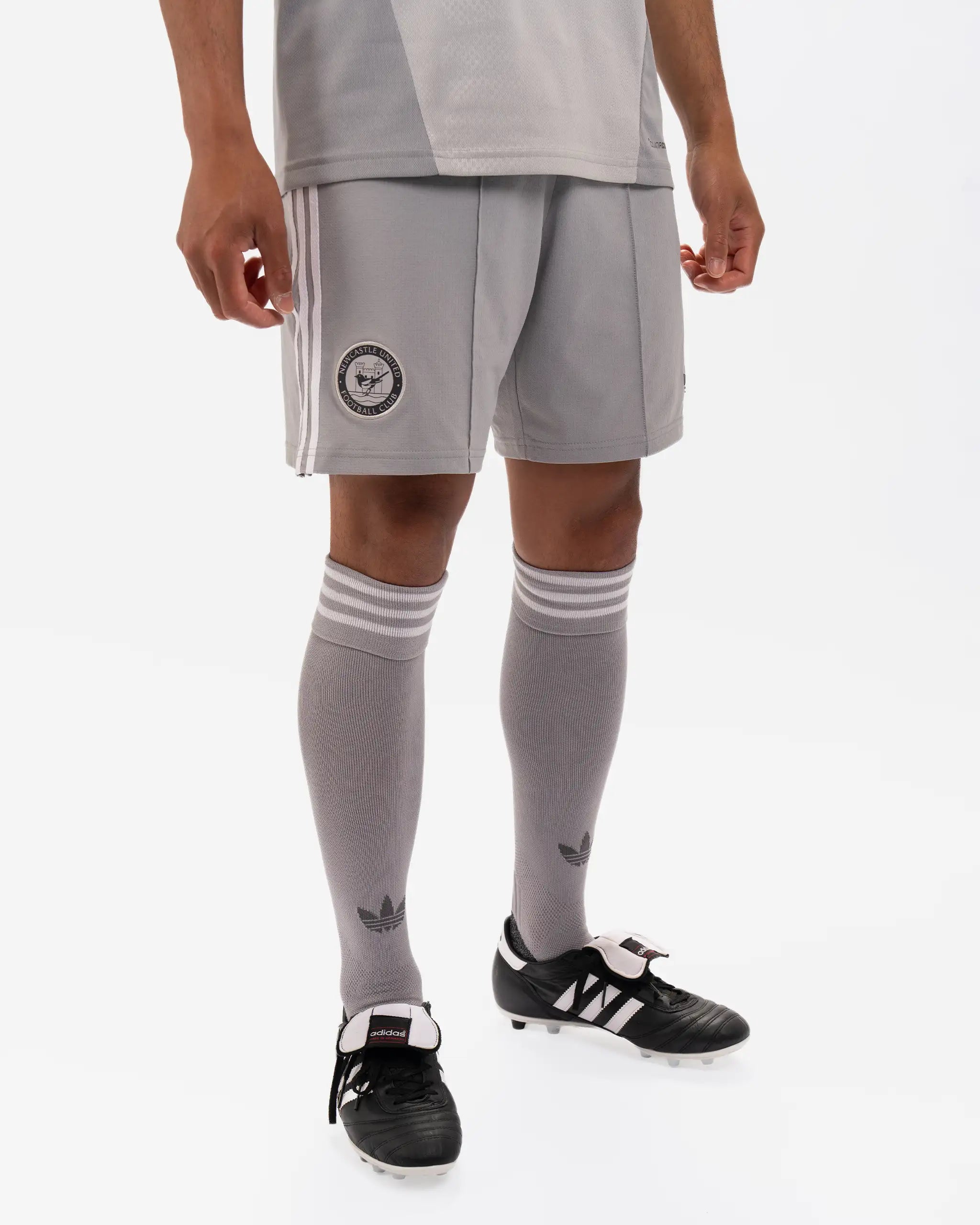 Newcastle United adidas 26/27 Grey Goalkeeper Shorts