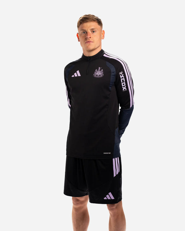 Newcastle United adidas 26/27 Players Range Black 1/4 Zip Top