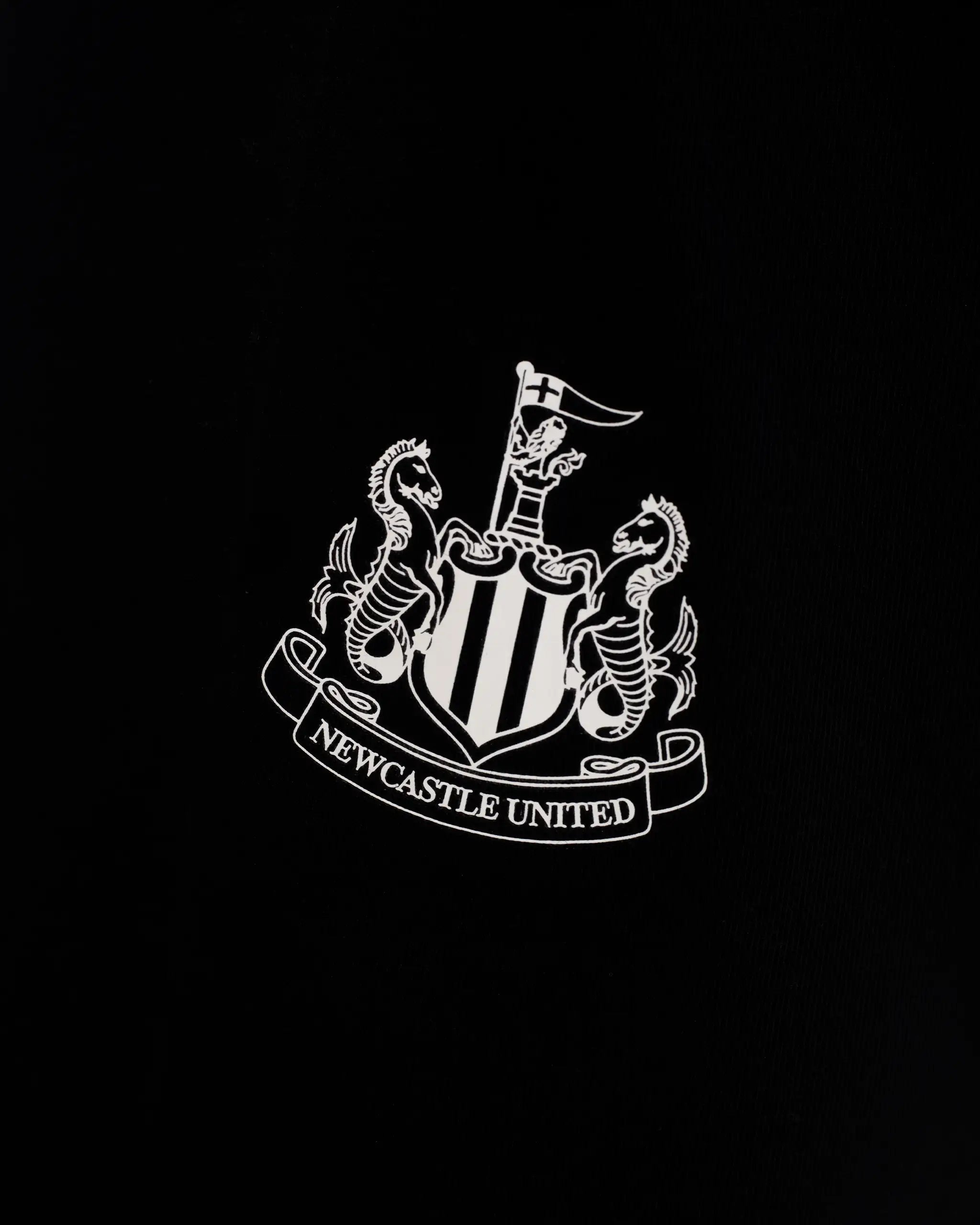 Newcastle United adidas Men's Black Essentials Cuffed Joggers