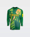Newcastle United adidas Green Kids' 24/25 Goalkeeper Long Sleeve Shirt