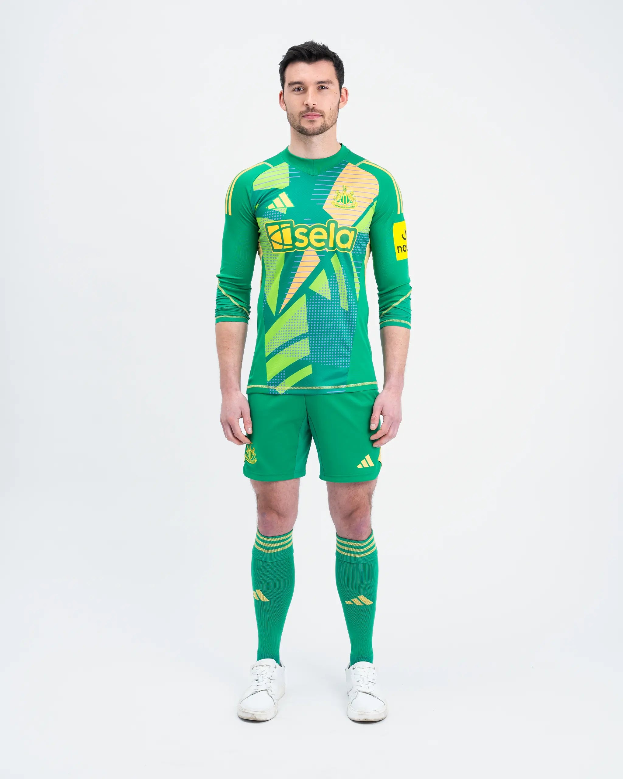 Newcastle United adidas Green 24 25 Goalkeeper Long Sleeve Shirt