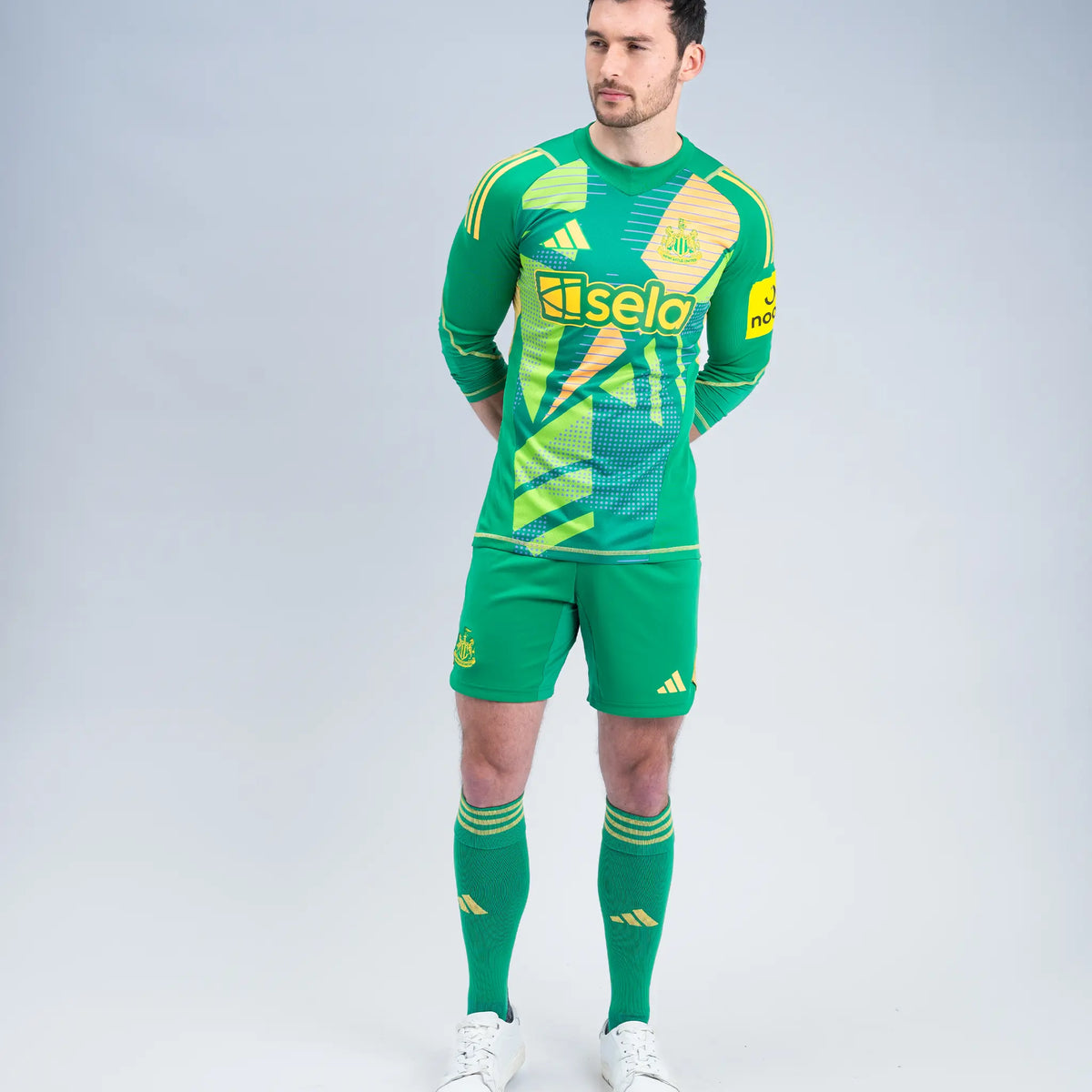 Newcastle United adidas Green 24/25 Goalkeeper Long Sleeve Shirt