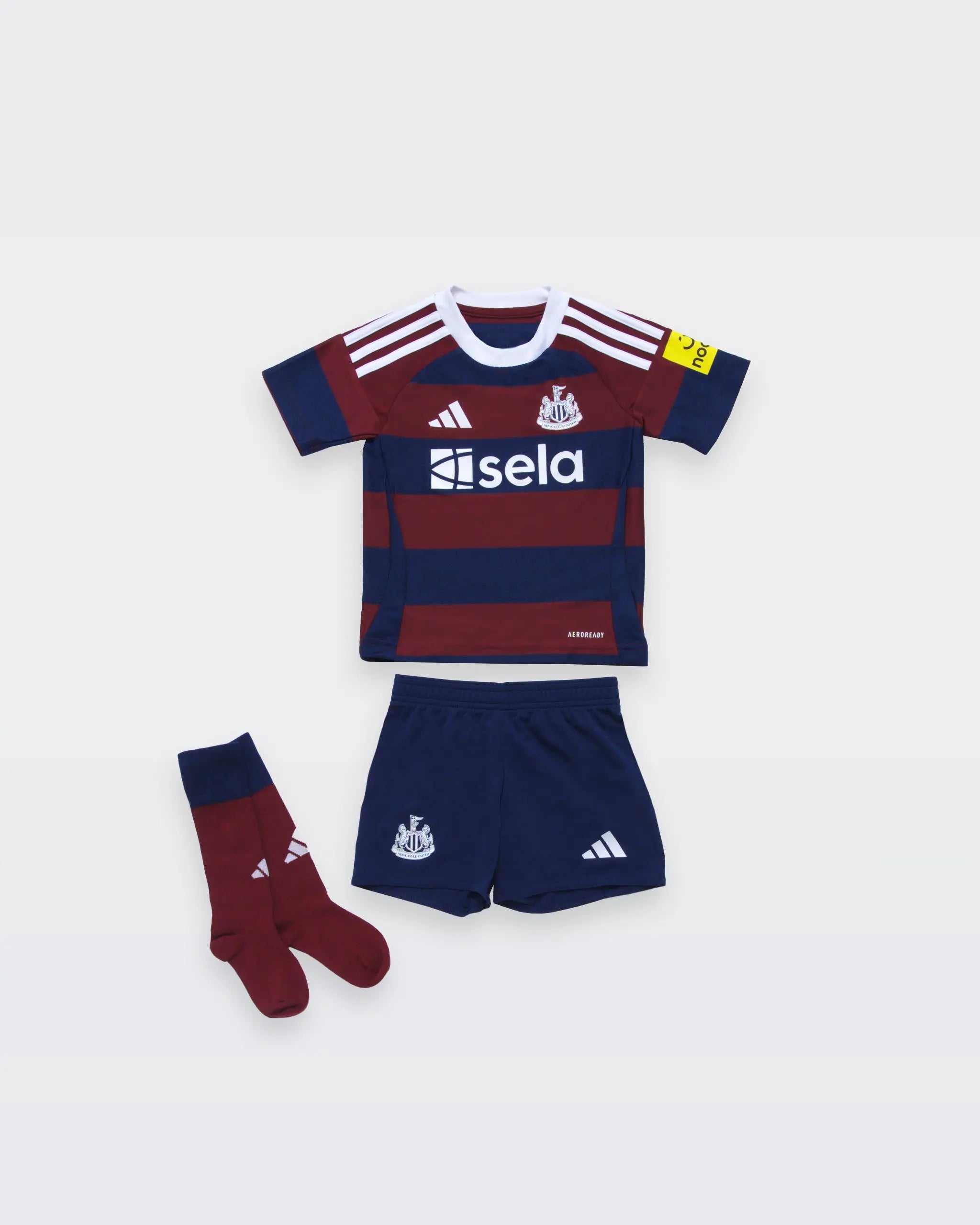 Newcastle United adidas 24/25 Away Mini Kit