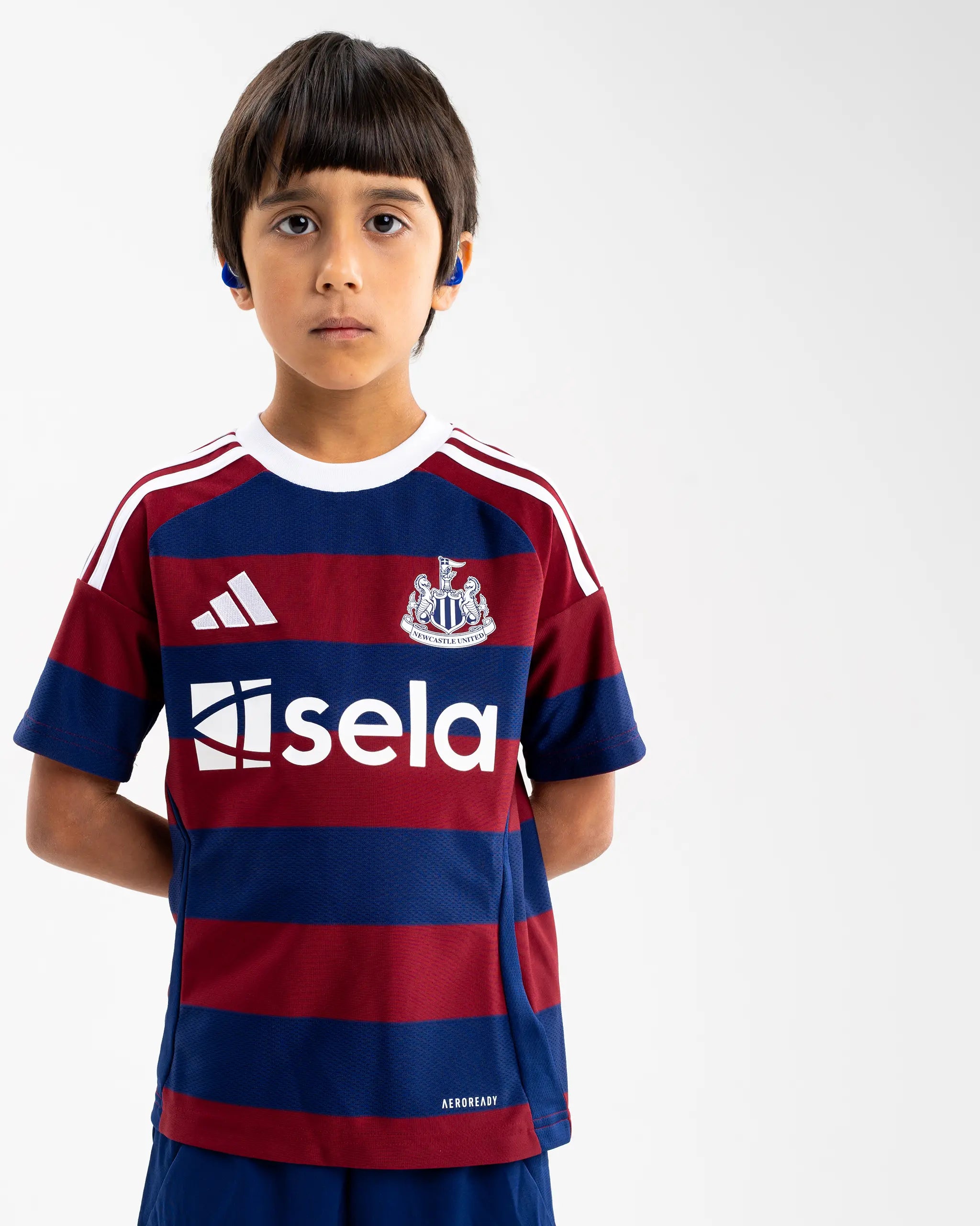 Newcastle United adidas Kids' 24/25 Away Shirt