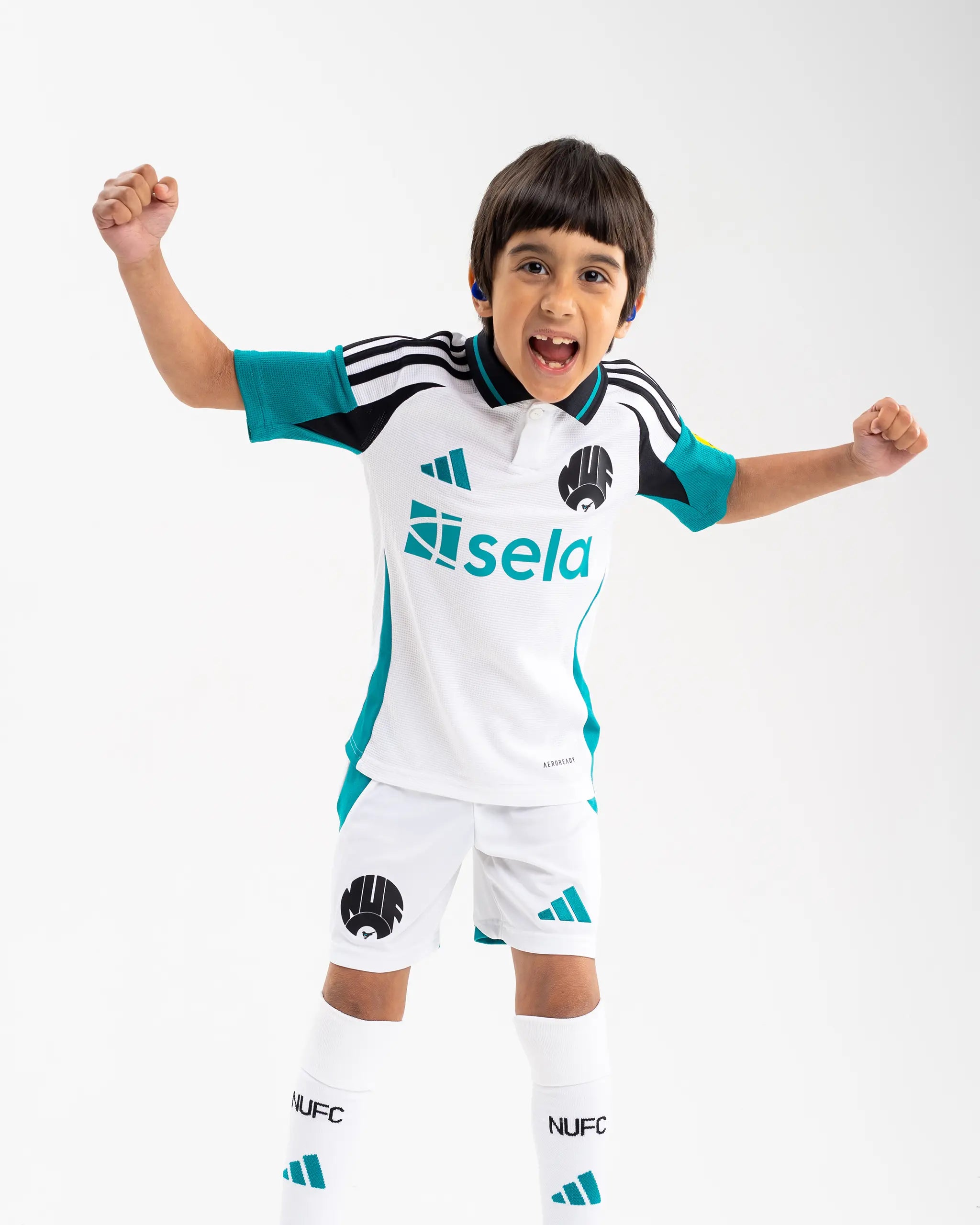 Newcastle United adidas Kids 24 25 Third Shirt