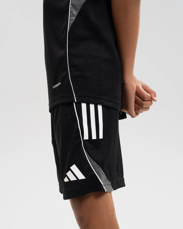 Newcastle United adidas 25/26 Coach's Black Edition Kids' Shorts