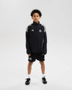 Newcastle United adidas 25/26 Coach's Black Edition Kids' Presentation Jacket