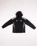 Newcastle United adidas 25/26 Coach's Black Edition Kids' All Weather Jacket