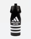 Newcastle United adidas Black 3-Stripe Water Bottle